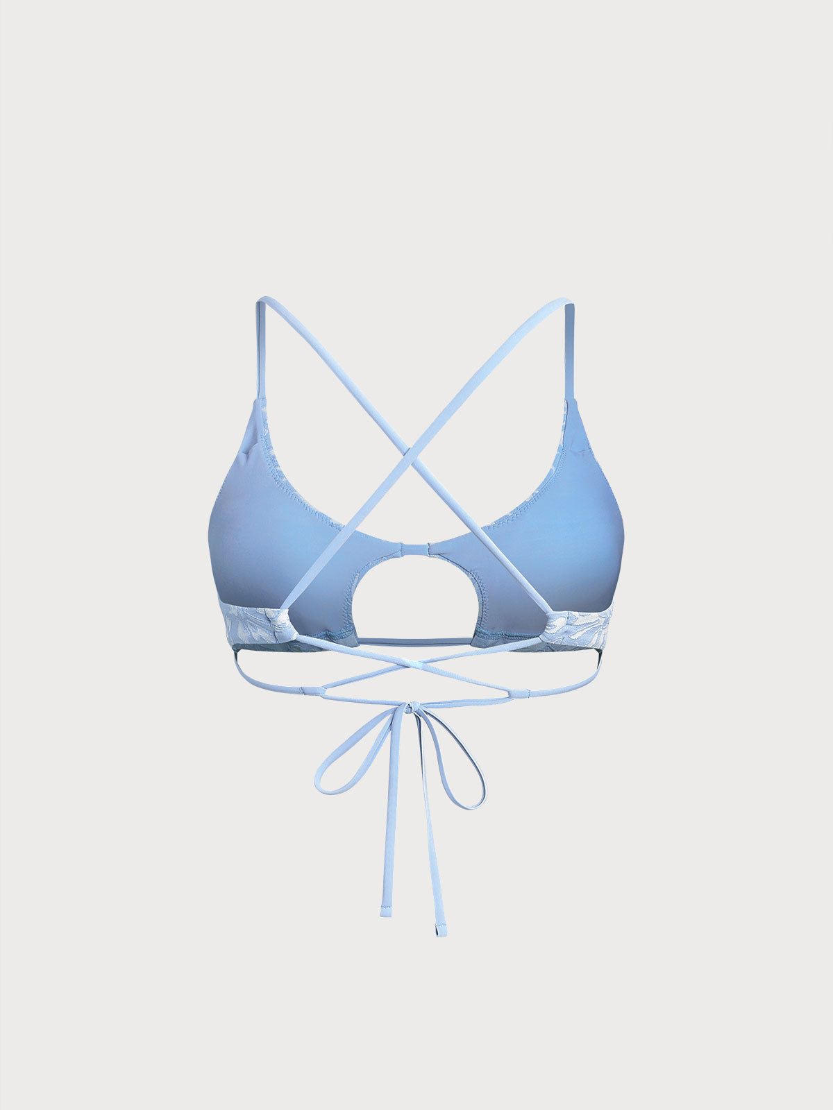 Women Knitted Nylon blended Bikini Tops Sustainable Bikinis - BERLOOK