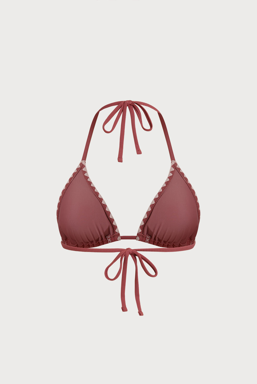 Women Knitted Nylon blended Bikini Tops Sustainable Bikinis - BERLOOK