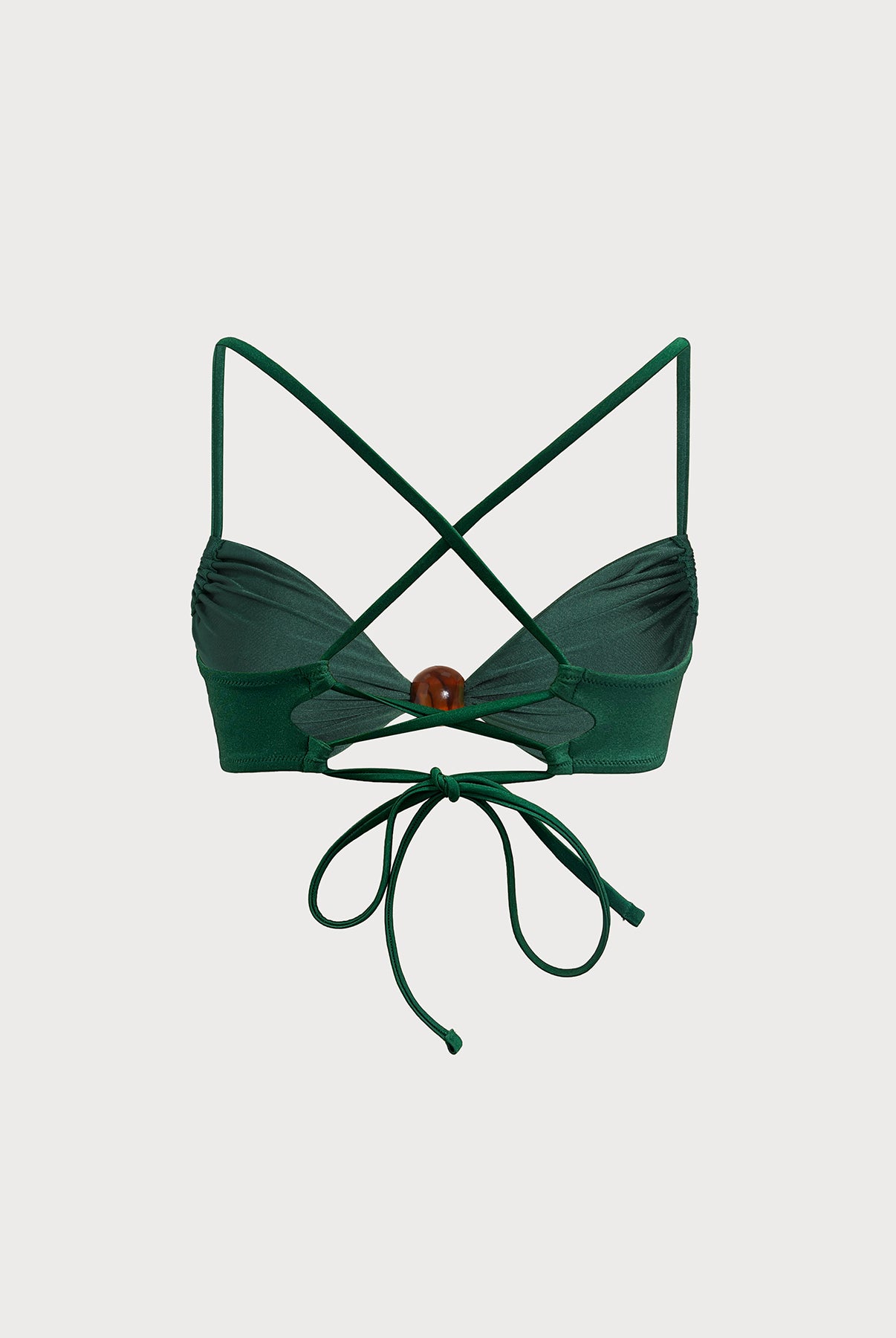 Women Knitted Nylon blended Bikini Tops Sustainable Bikinis - BERLOOK