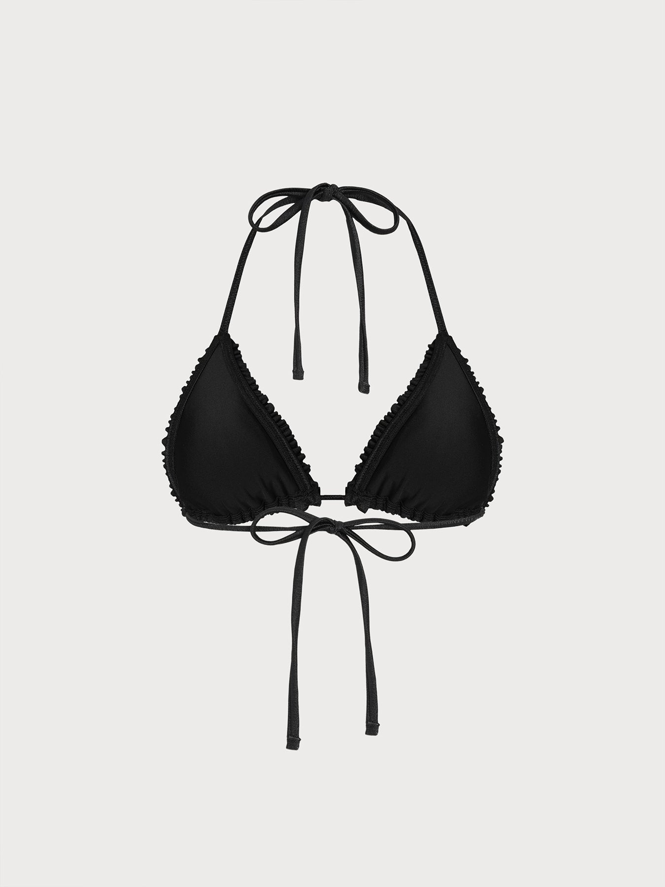 Women Knitted Nylon blended Bikini Tops Sustainable Bikinis - BERLOOK