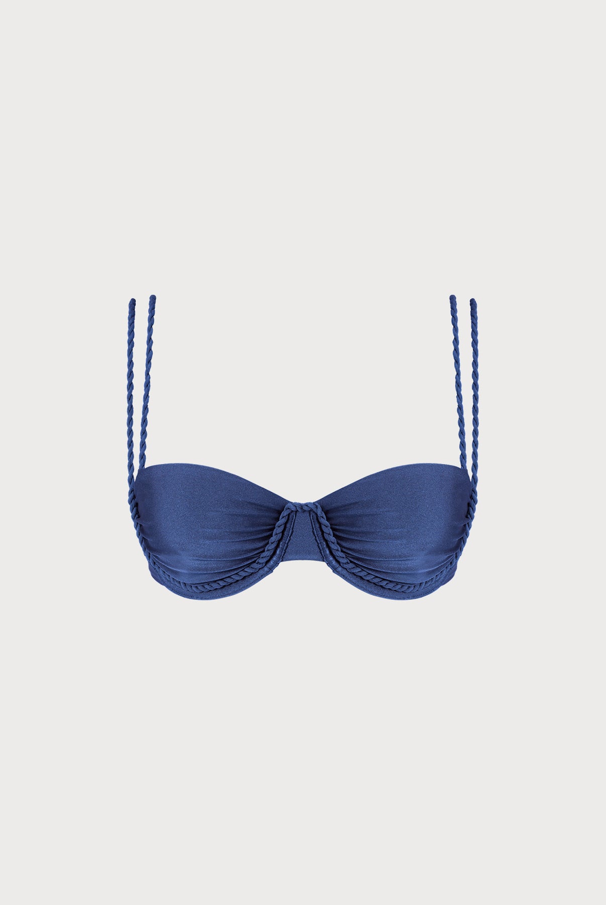 Women Knitted Nylon Blended Bikini Tops Sustainable Bikinis - BERLOOK