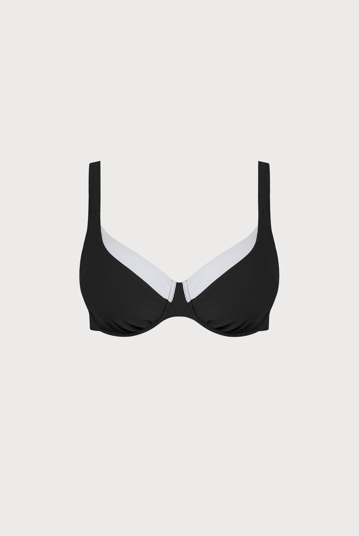 Women Knitted Nylon blended Bikini Tops Sustainable Plus Size Bikinis - BERLOOK