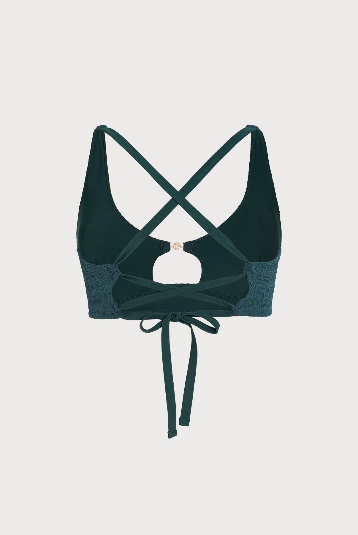 Women Knitted Nylon blended Bikini Tops Sustainable Plus Size Bikinis - BERLOOK