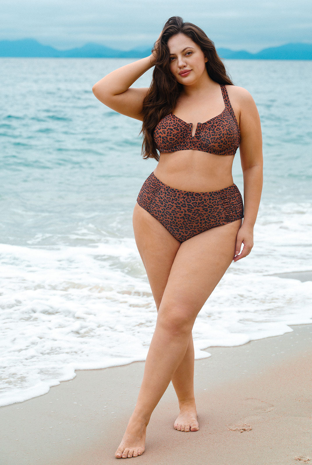 Women Knitted Nylon blended Bikini Tops Sustainable Plus Size Bikinis - BERLOOK