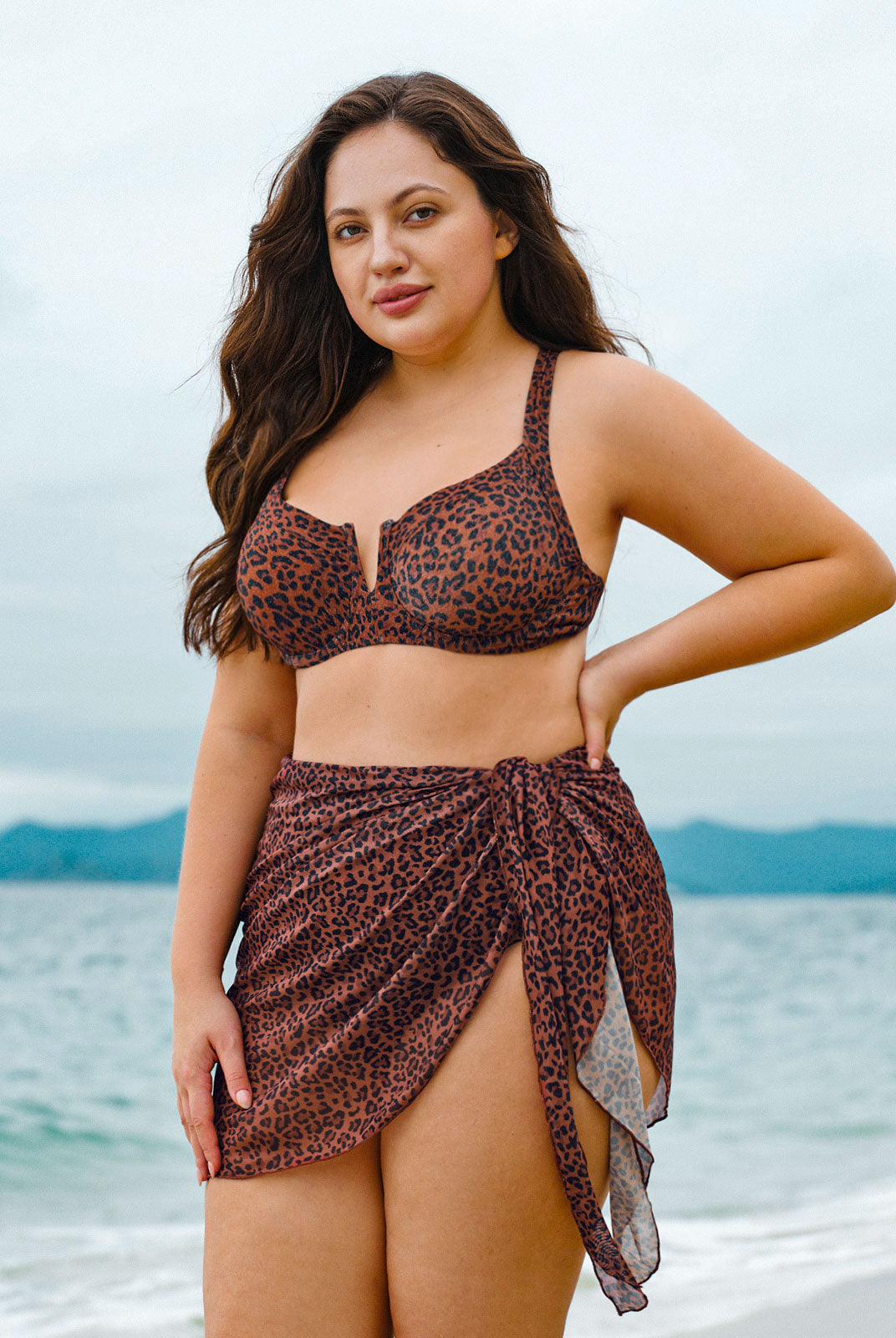 Women Knitted Nylon blended Cover ups 女式针织尼龙混纺 Sustainable Plus Size Cover-ups - BERLOOK