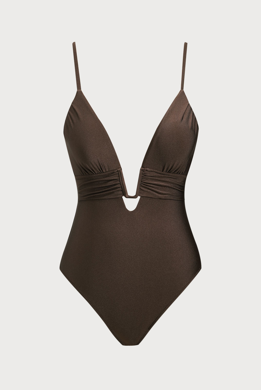 Women Knitted Nylon Blended One Pieces Swimwea Sustainable One-Pieces - BERLOOK