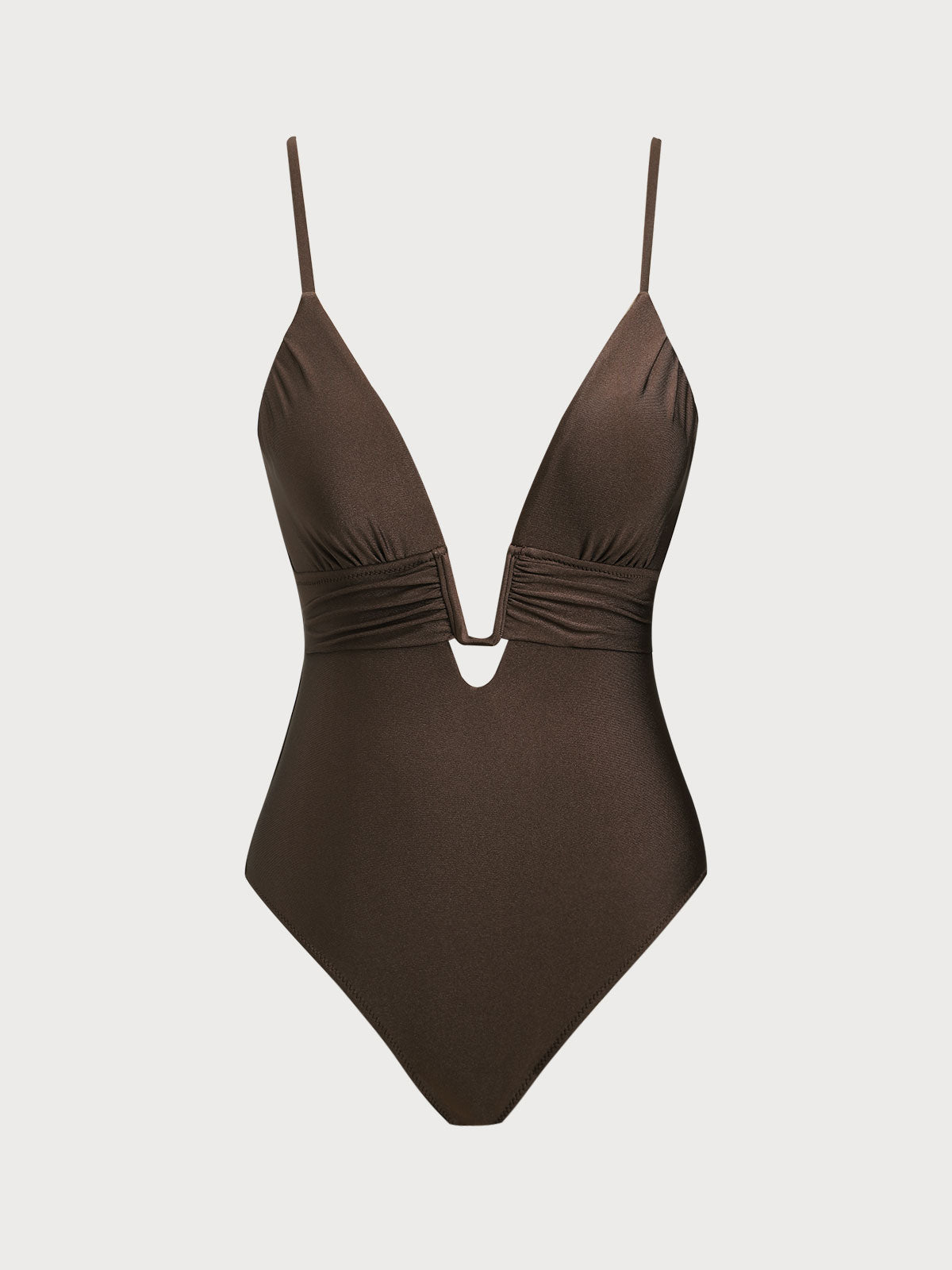 Women Knitted Nylon Blended One Pieces Swimwea Sustainable One-Pieces - BERLOOK