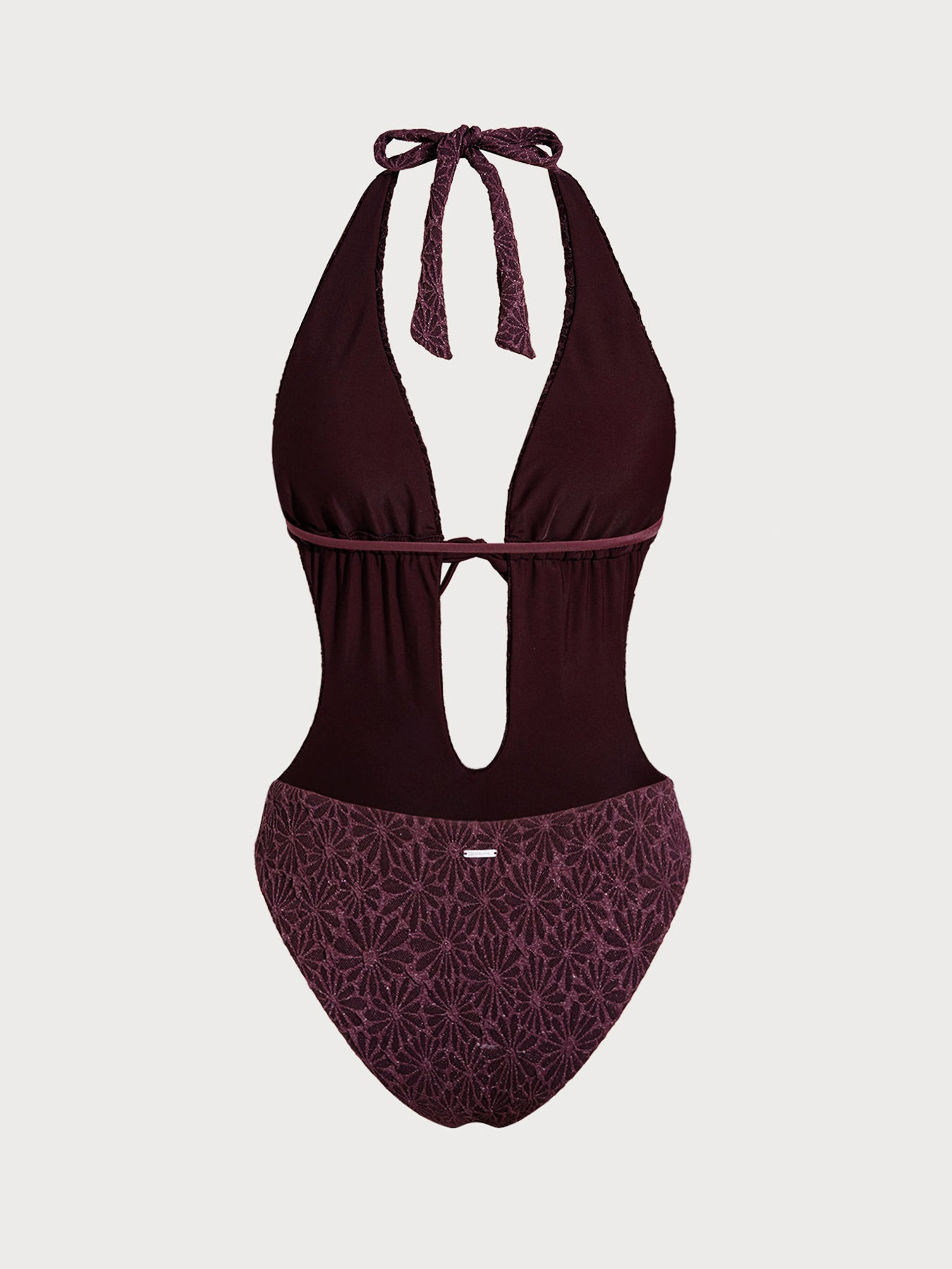 Women Knitted Nylon blended One Pieces Swimwear Sustainable Bikinis - BERLOOK