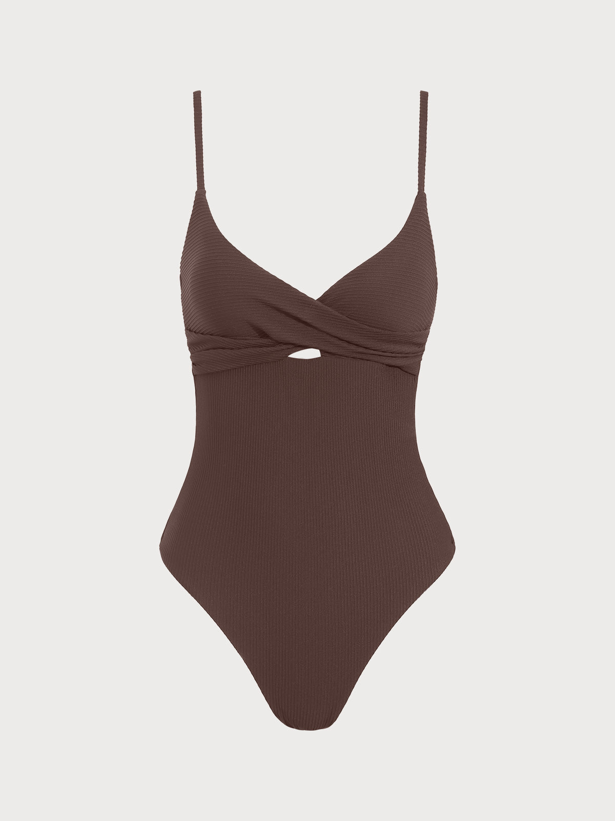 Women Knitted Nylon blended One Pieces Swimwear Sustainable One-Pieces - BERLOOK