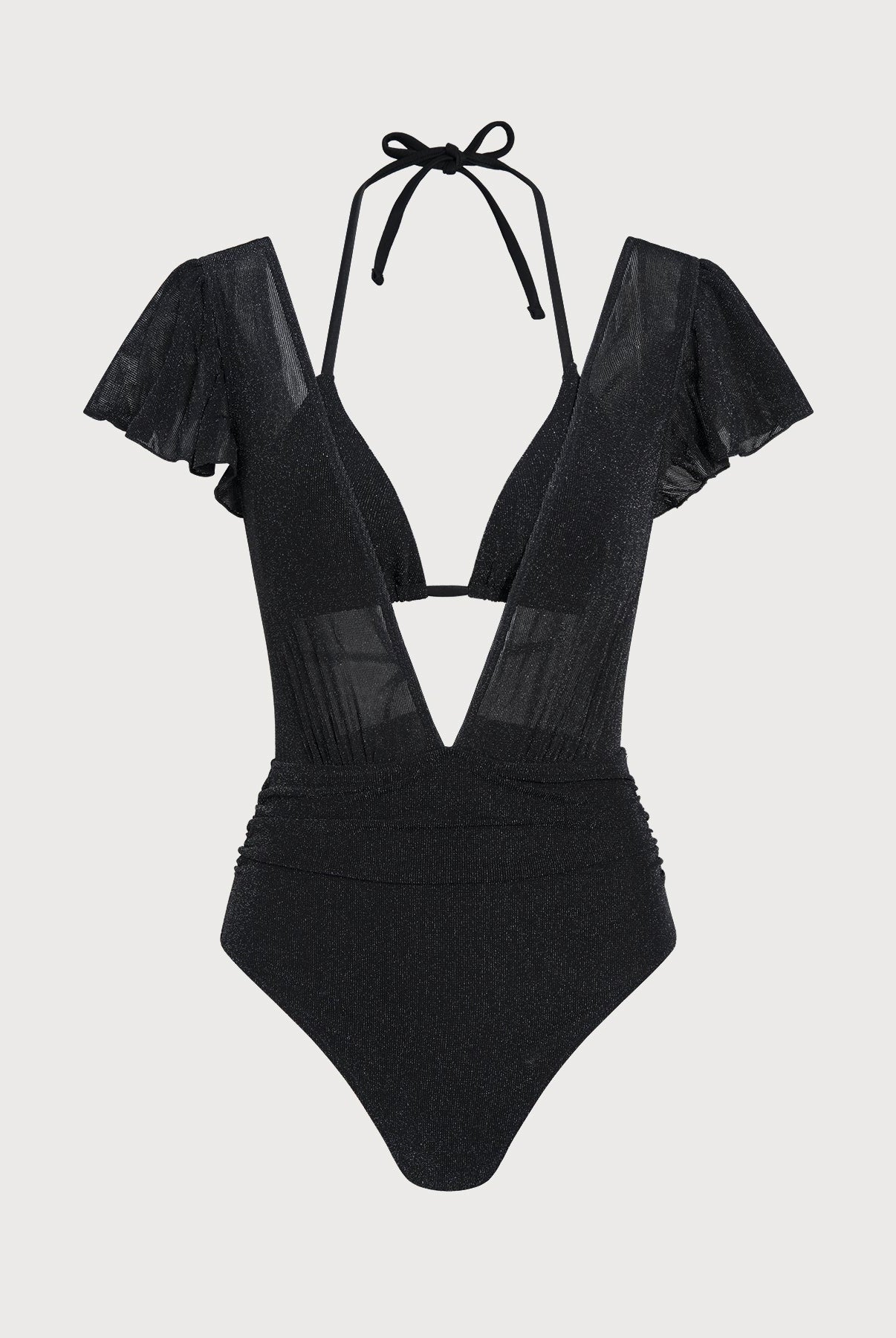 Women Knitted Nylon blended One Pieces Swimwear Sustainable One-Pieces - BERLOOK