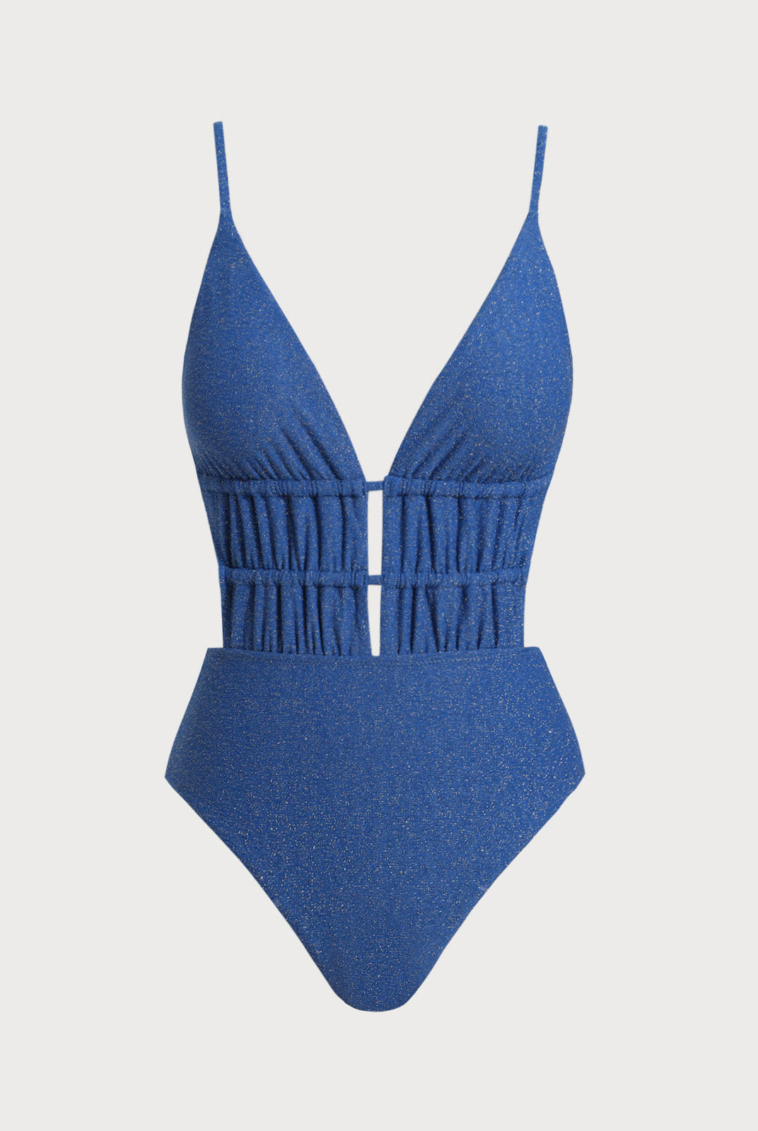 Women Knitted Nylon Blended One Pieces Swimwear Sustainable One-Pieces - BERLOOK