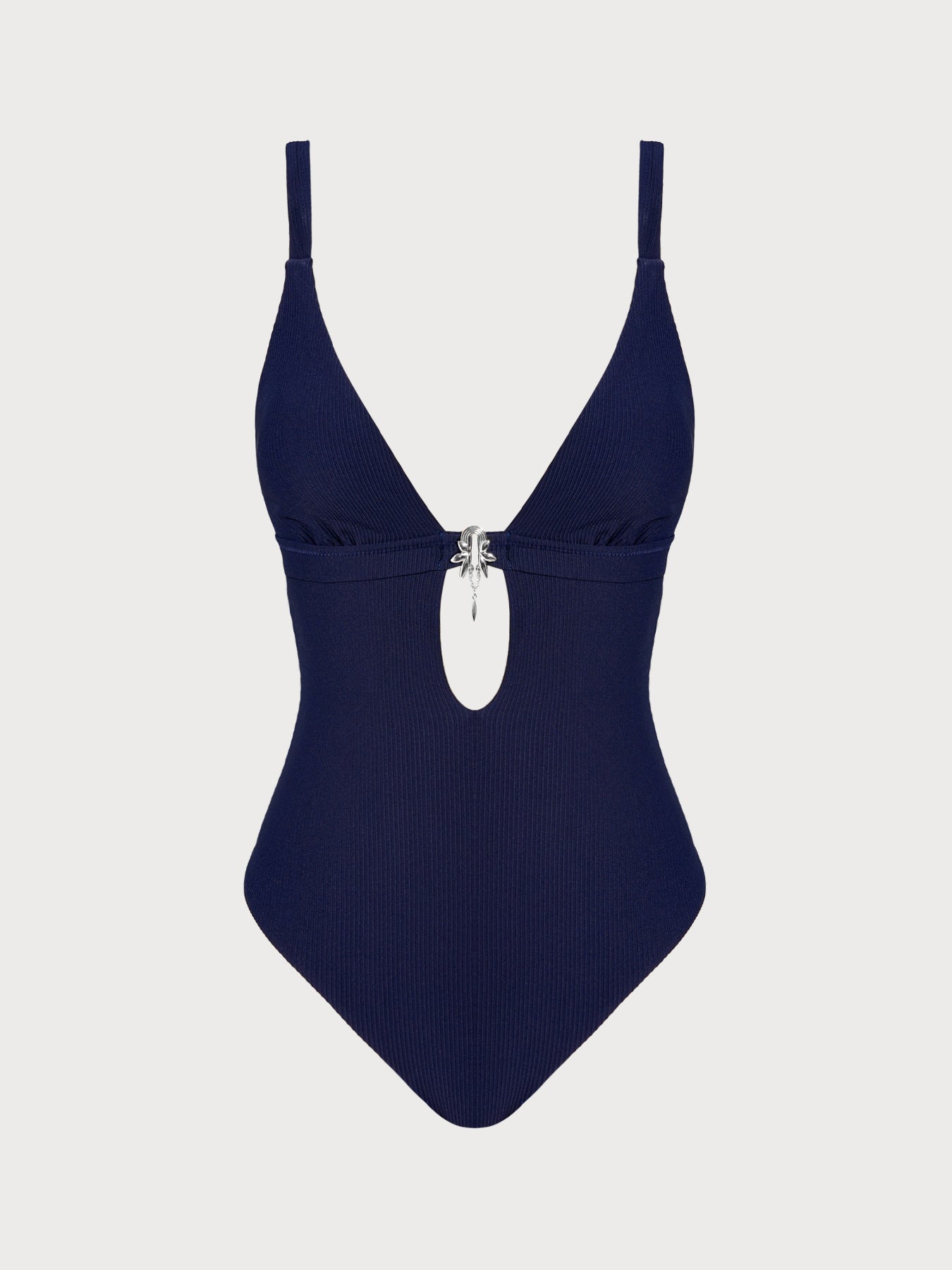 Women Knitted Nylon blended One Pieces Swimwear Sustainable One-Pieces - BERLOOK