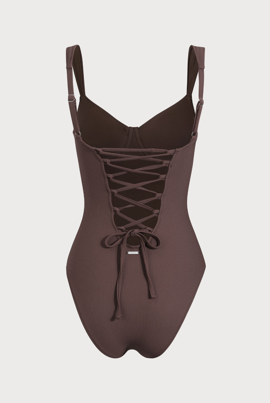 Women Knitted Nylon blended One Pieces Swimwear Sustainable One-Pieces - BERLOOK