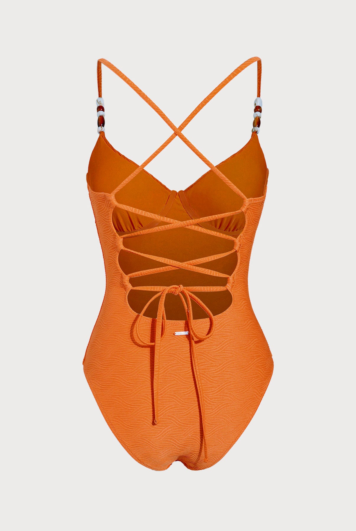Women Knitted Nylon blended One Pieces Swimwear Sustainable One-Pieces - BERLOOK