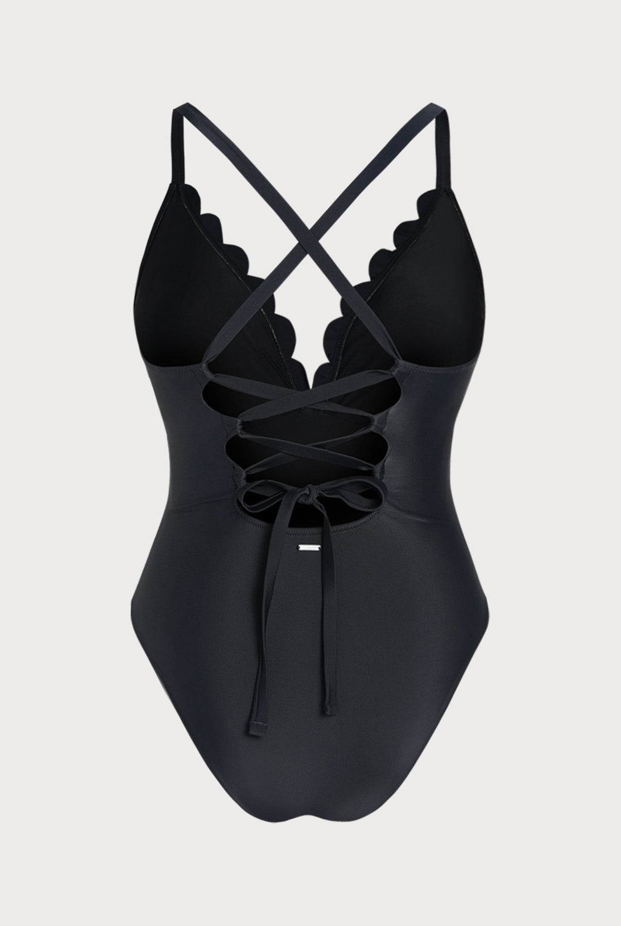 Women Knitted Nylon blended One Pieces Swimwear Sustainable Plus Size One-Pieces - BERLOOK