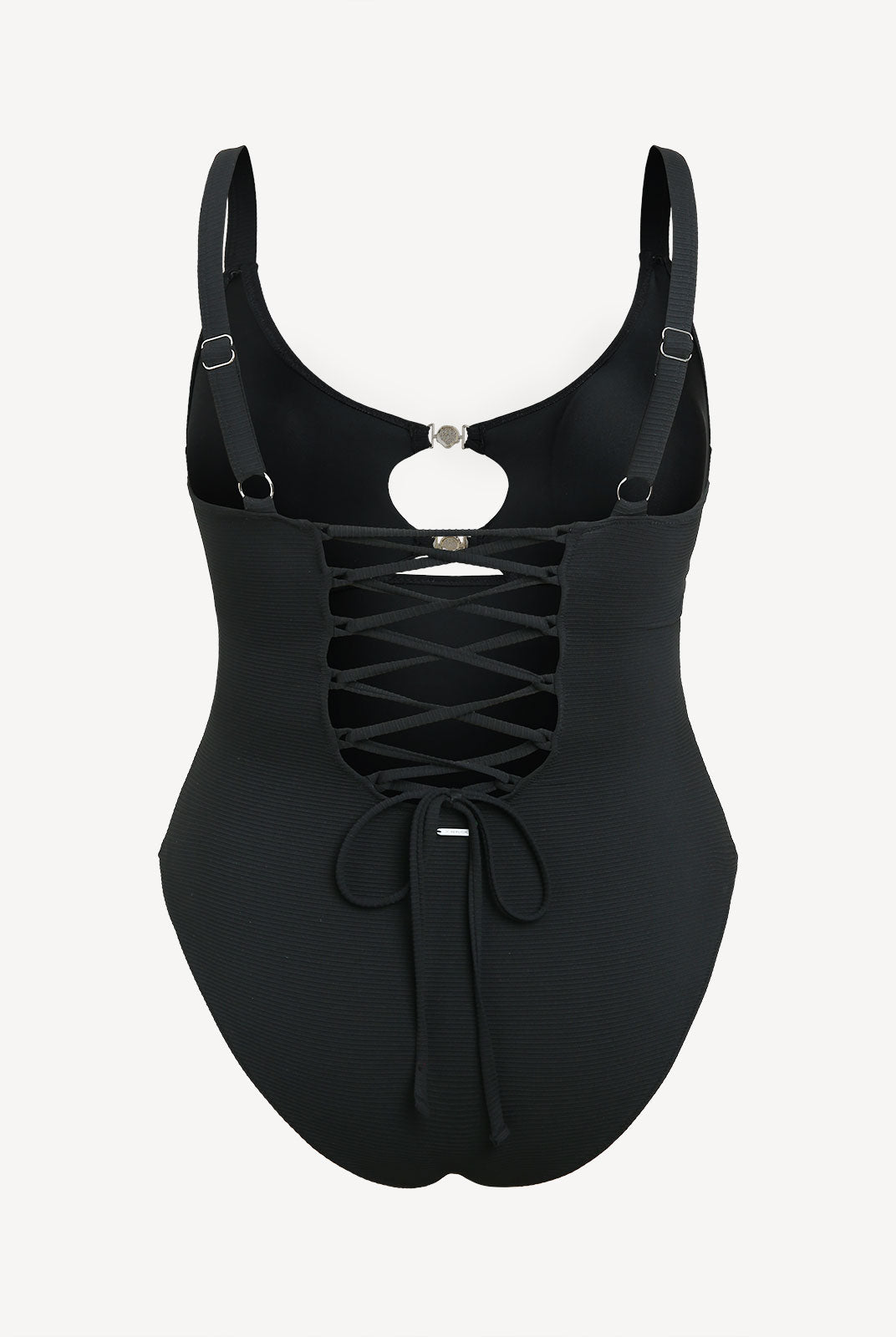 Women Knitted Nylon blended One Pieces Swimwear Sustainable Plus Size One-Pieces - BERLOOK