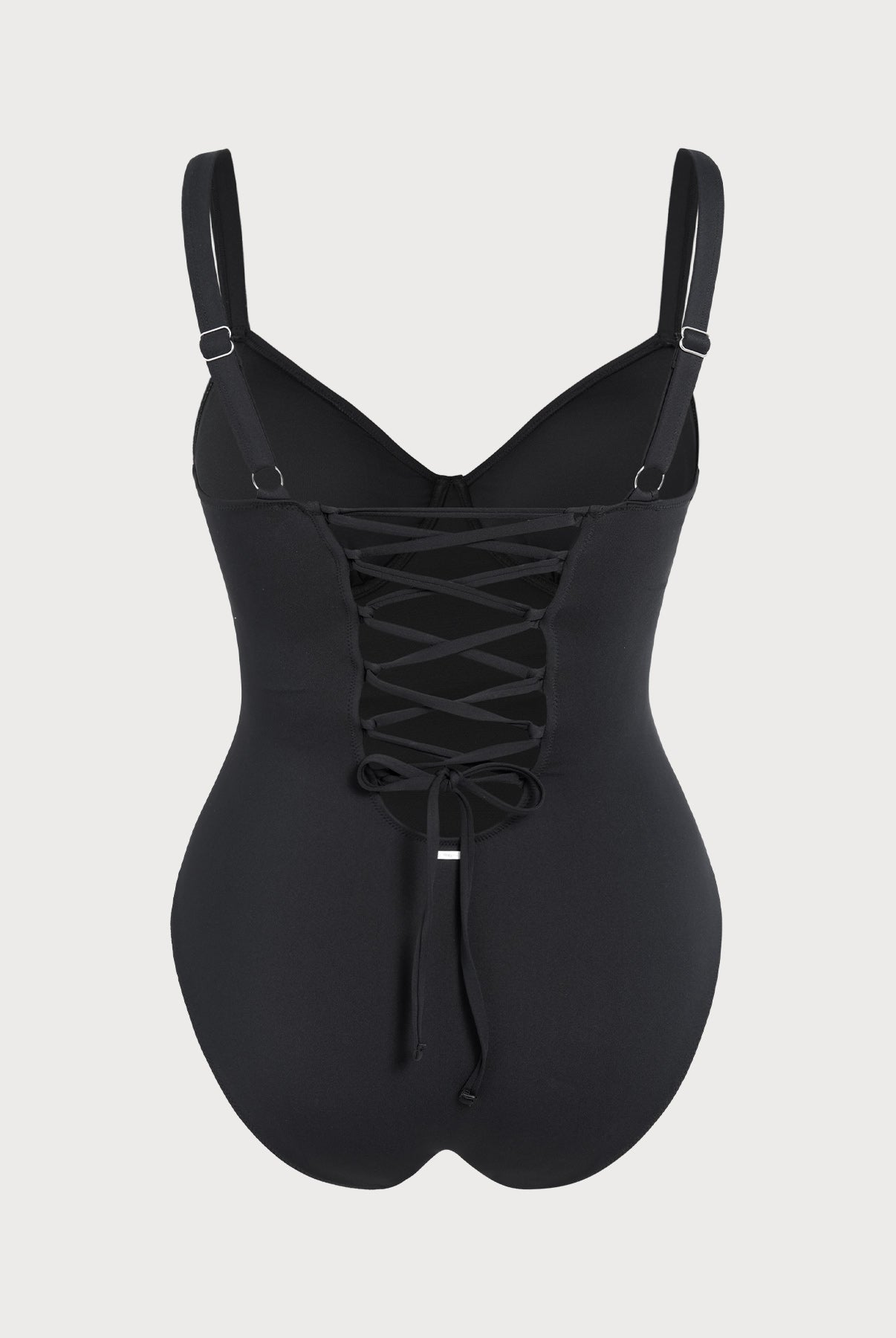 Women Knitted Nylon blended One Pieces Swimwear Sustainable Plus Size One-Pieces - BERLOOK