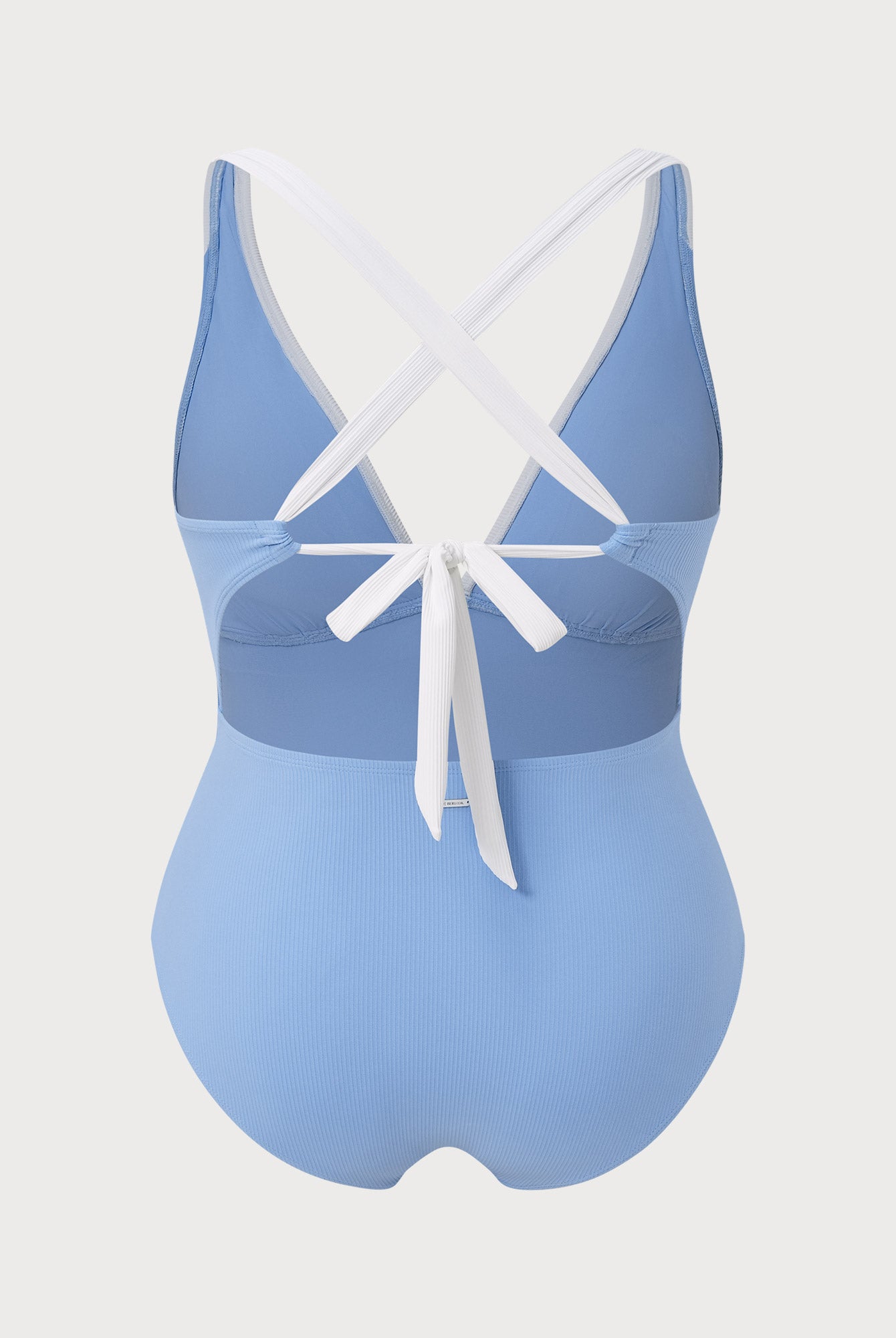 Women Knitted Nylon blended One Pieces Swimwear Sustainable Plus Size One-Pieces - BERLOOK