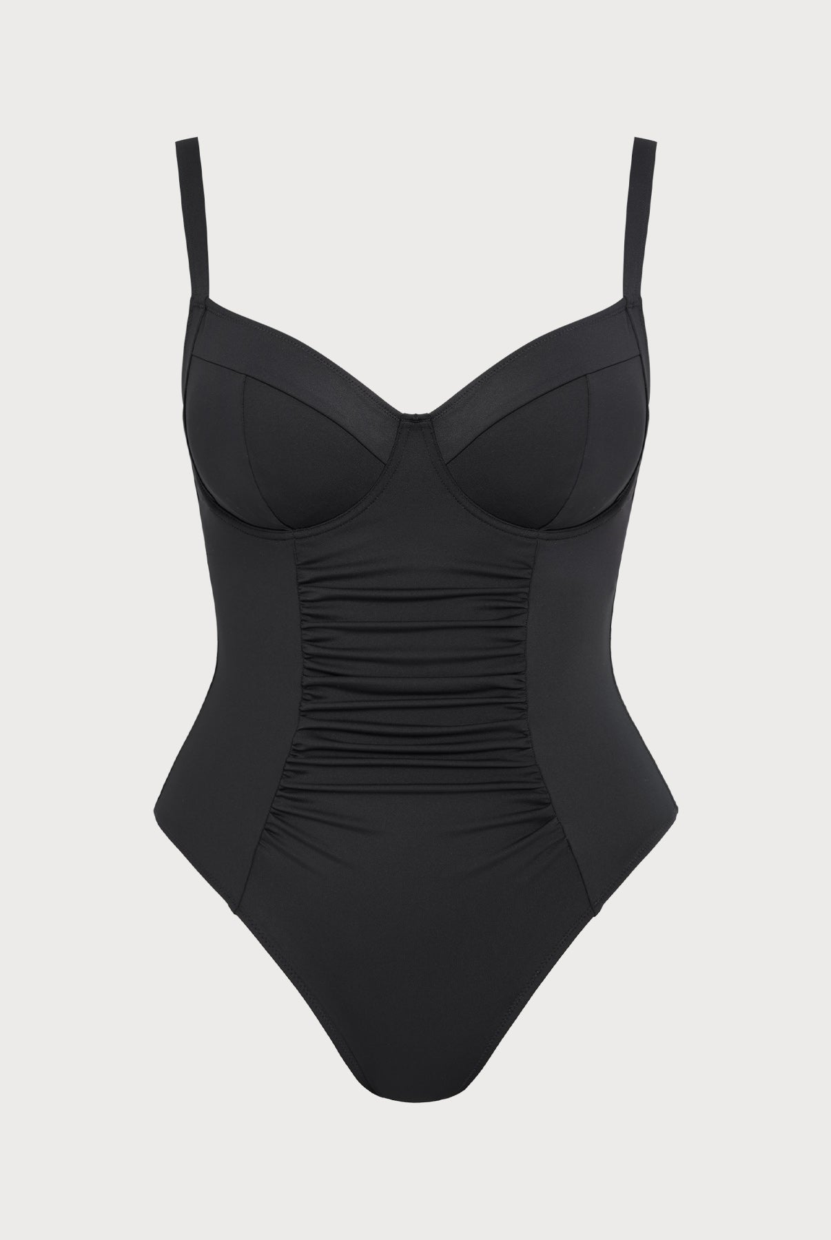 Women Knitted Nylon blended One Pieces Swimwear Sustainable Plus Size One-Pieces - BERLOOK