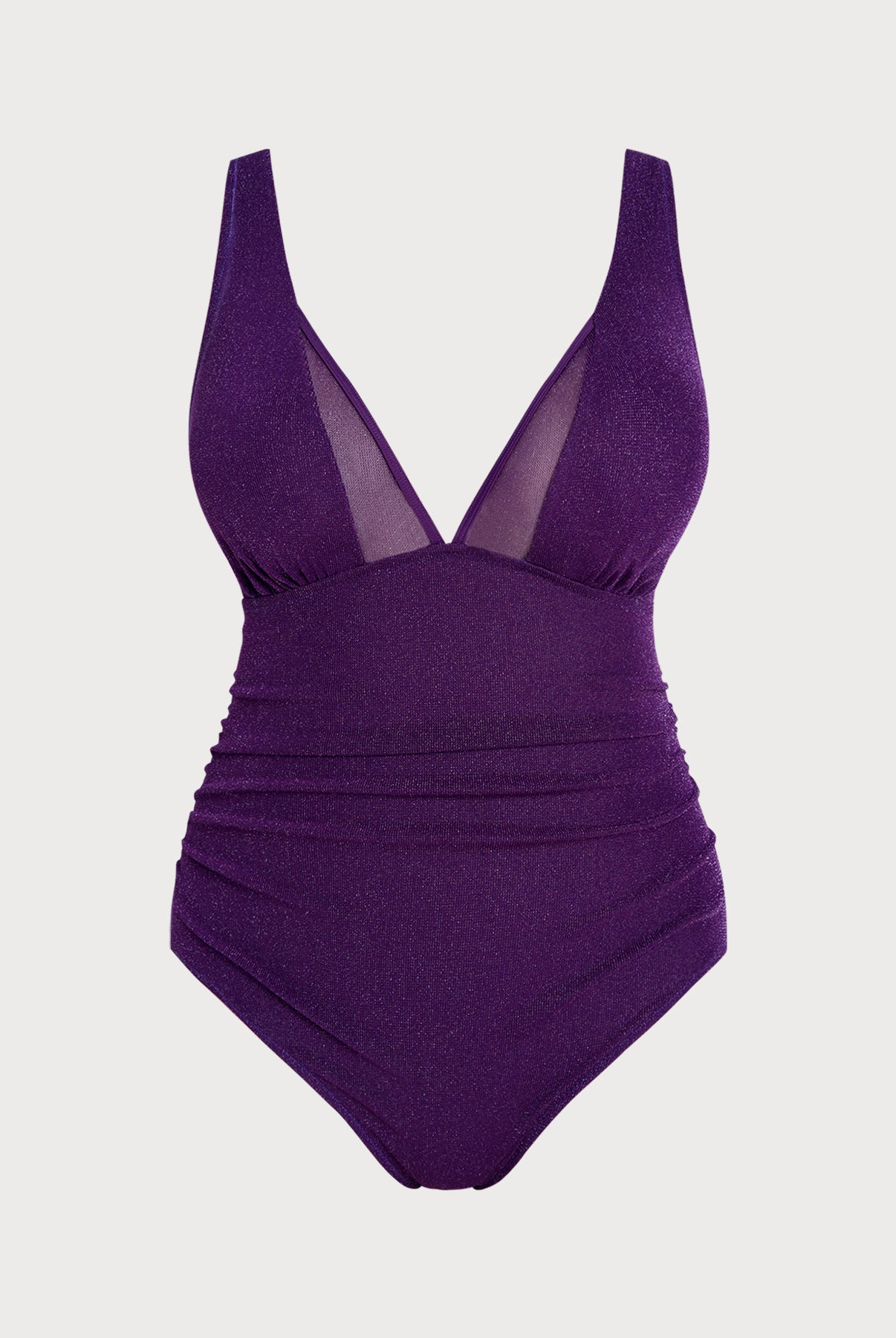 Women Knitted Nylon blended One Pieces Swimwear Sustainable Plus Size One-Pieces - BERLOOK