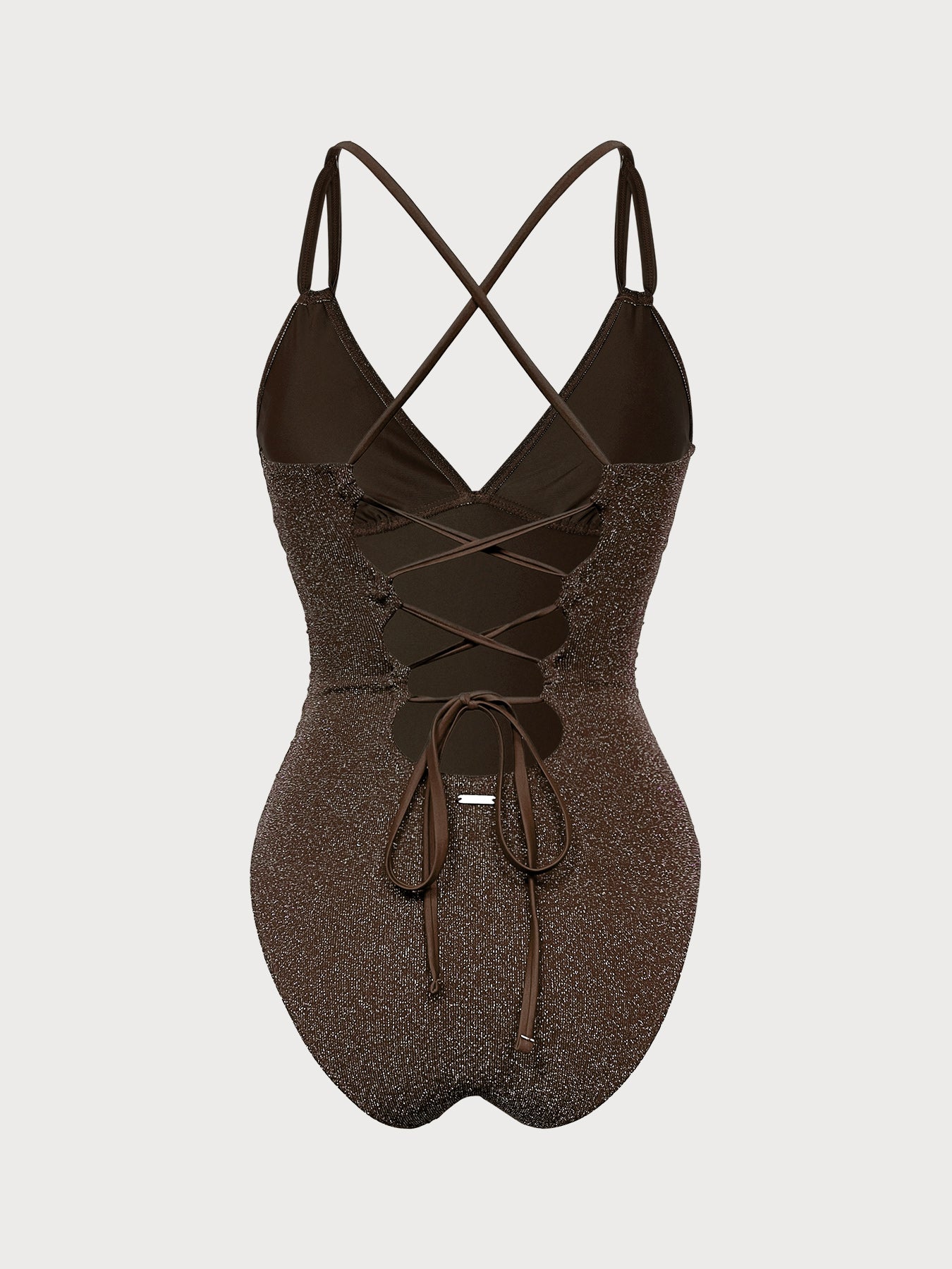 Women Knitted Nylon blended Swimwear Sustainable One-Pieces - BERLOOK