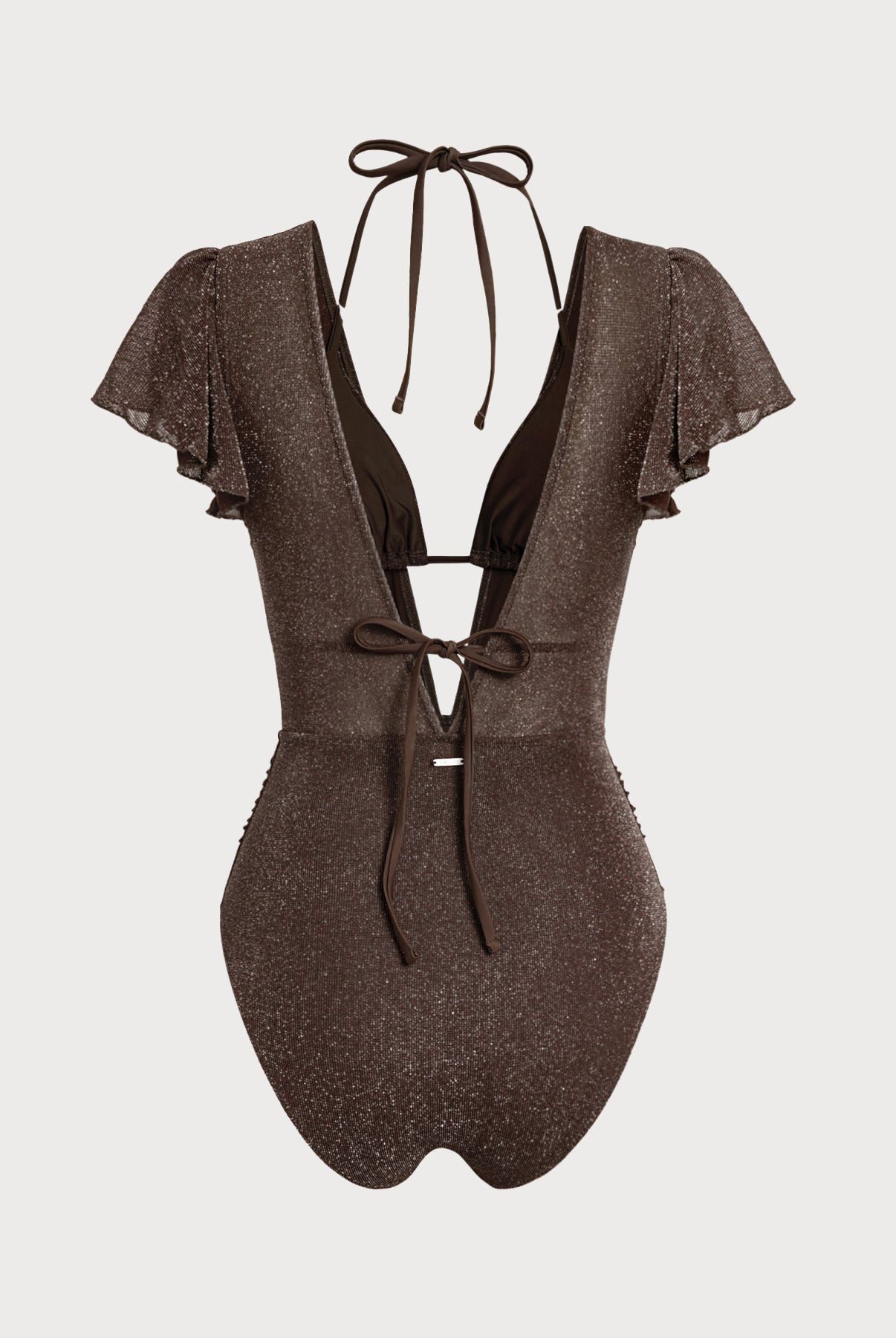 Women Knitted Nylon blended Swimwear Sustainable One-Pieces - BERLOOK