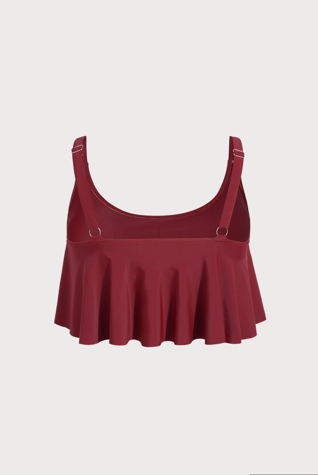 Women Knitted Nylon blended Tankini Tops Sustainable Plus Size Tankinis - BERLOOK
