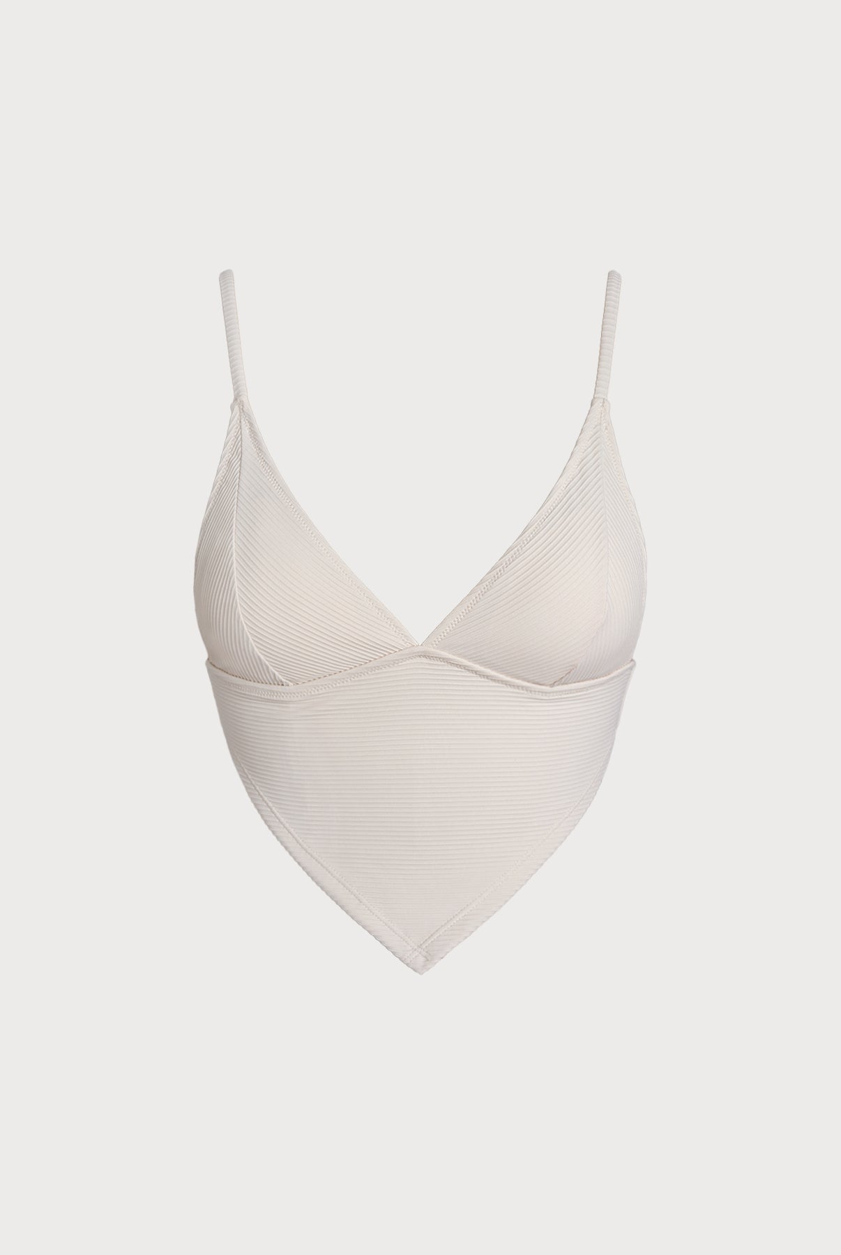 Women Knitted Nylon blended Tankini Tops Sustainable Tankinis - BERLOOK