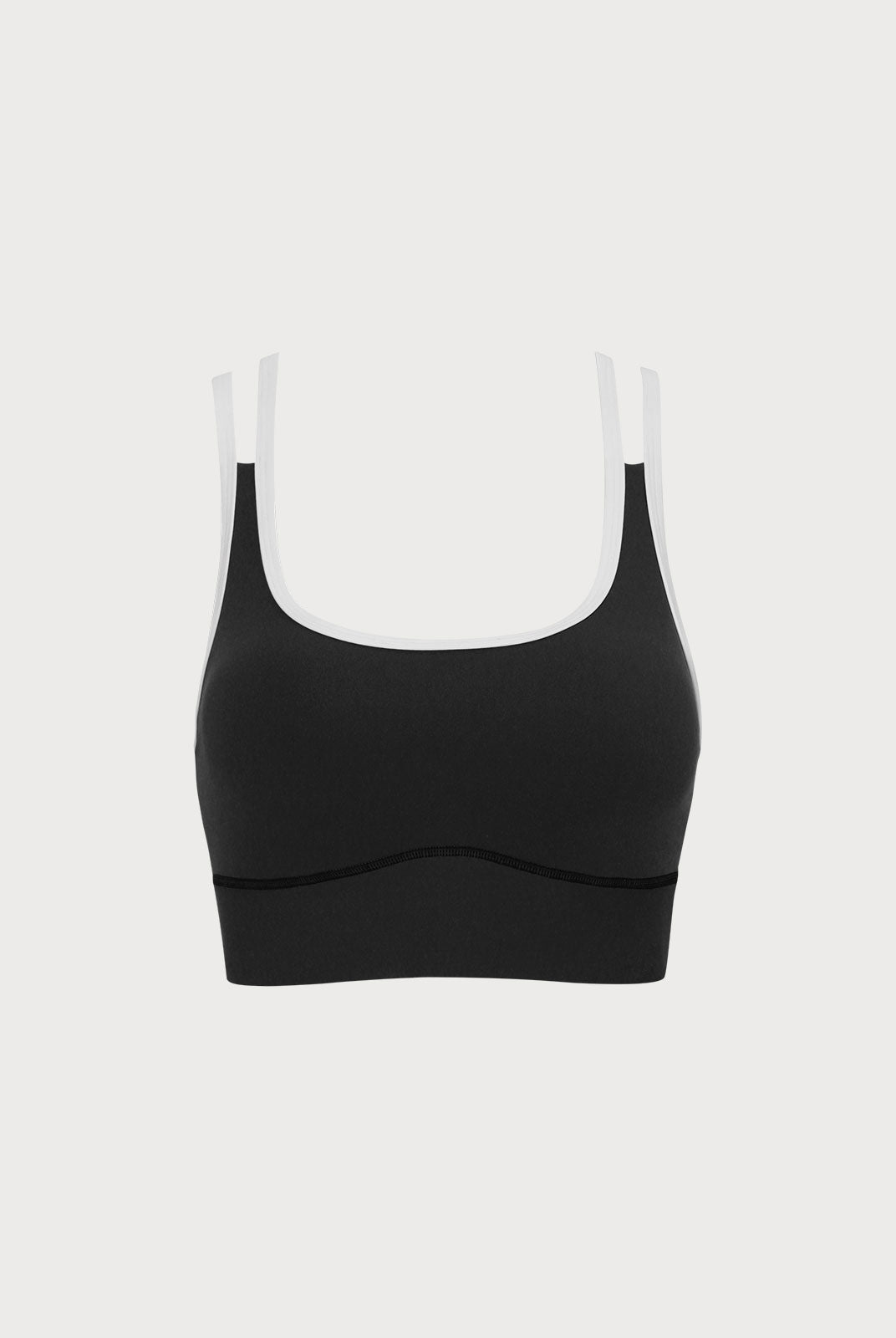 Women Knitted Nylon blended Yoga Sports Bras Sustainable Yoga Tops - BERLOOK
