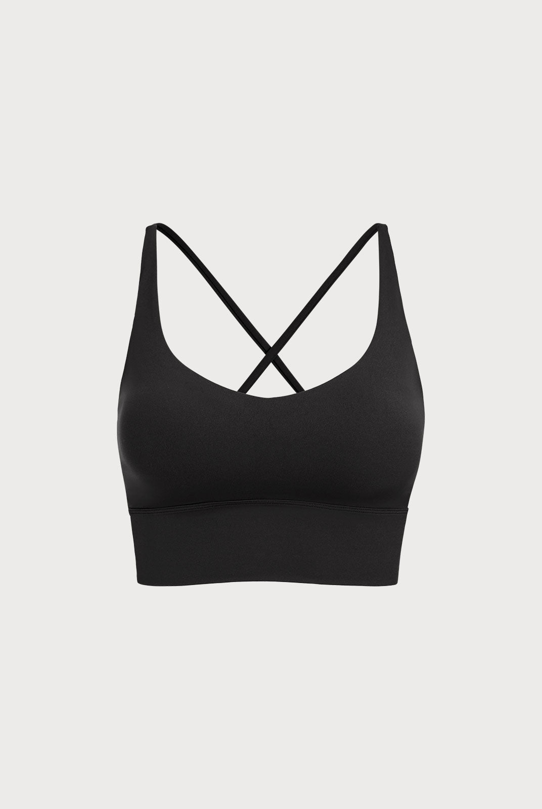 Women Knitted Nylon blended Yoga Sports Bras Sustainable Yoga Tops - BERLOOK