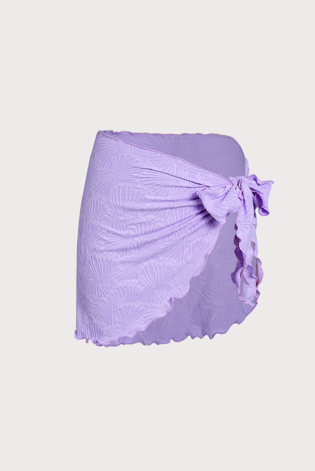 Women Knitted Nylon Cover-ups Purple Sustainable Cover-ups - BERLOOK