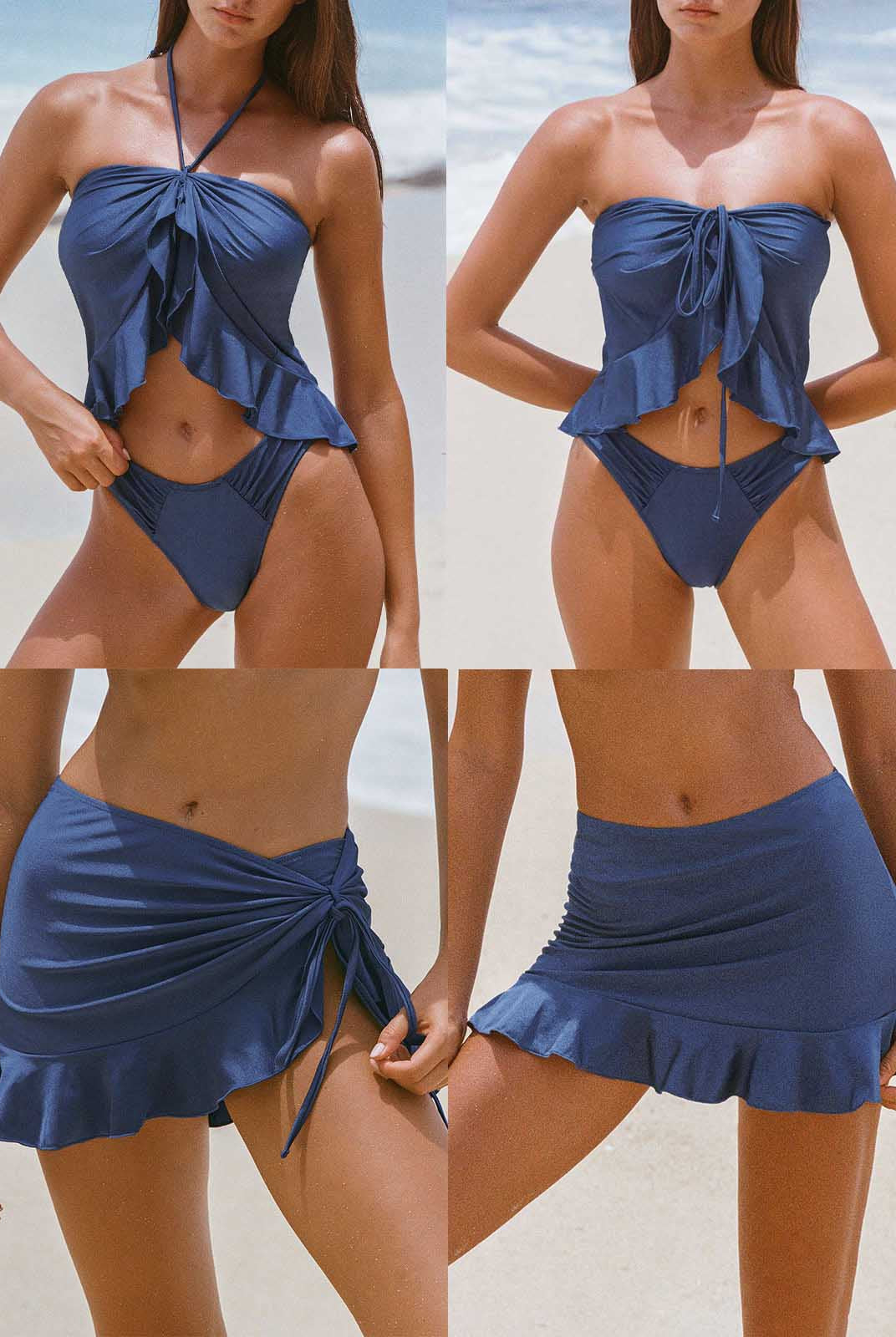 Women Knitted Nylon Cover ups Sustainable Cover-ups - BERLOOK