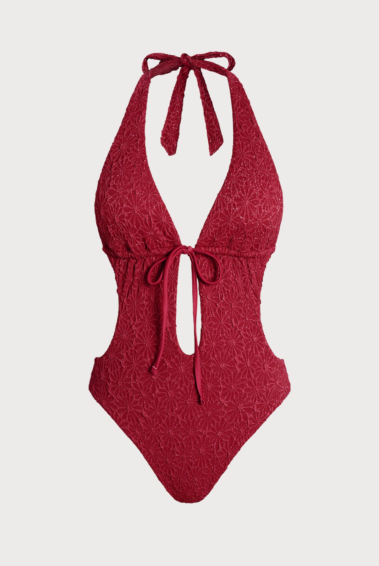 Women Knitted Nylon One Pieces Swimwear Sustainable One-Pieces - BERLOOK