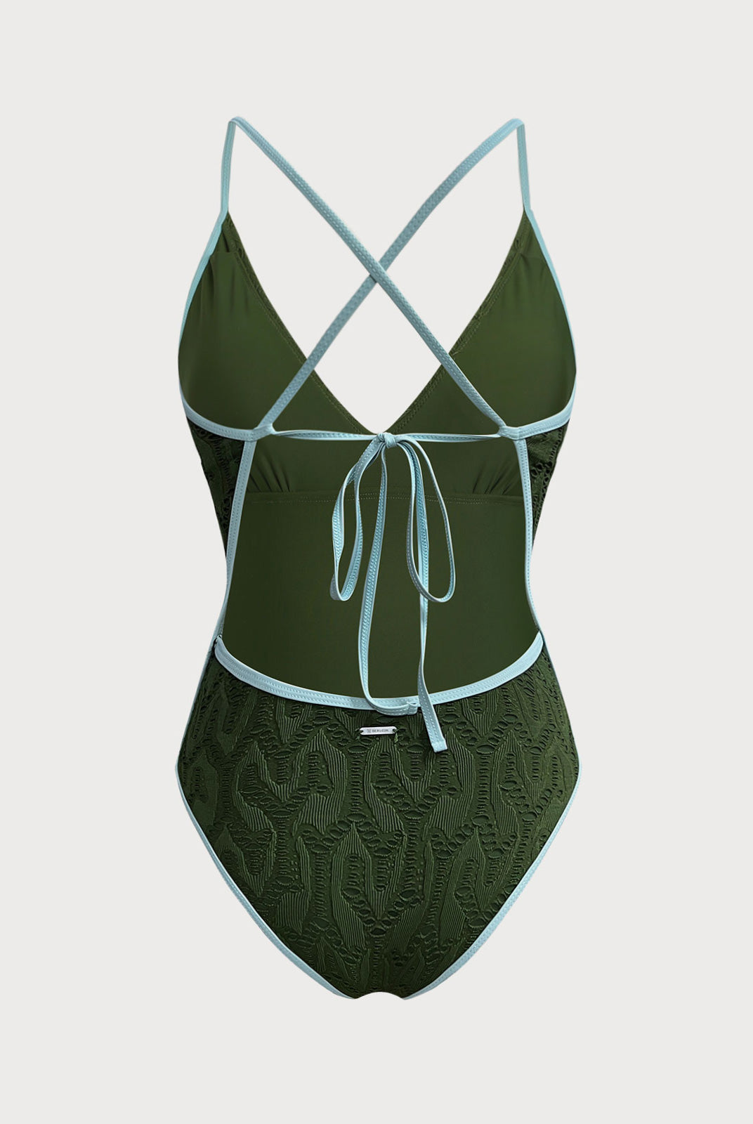 Women Knitted Nylon One Pieces Swimwear Sustainable One-Pieces - BERLOOK