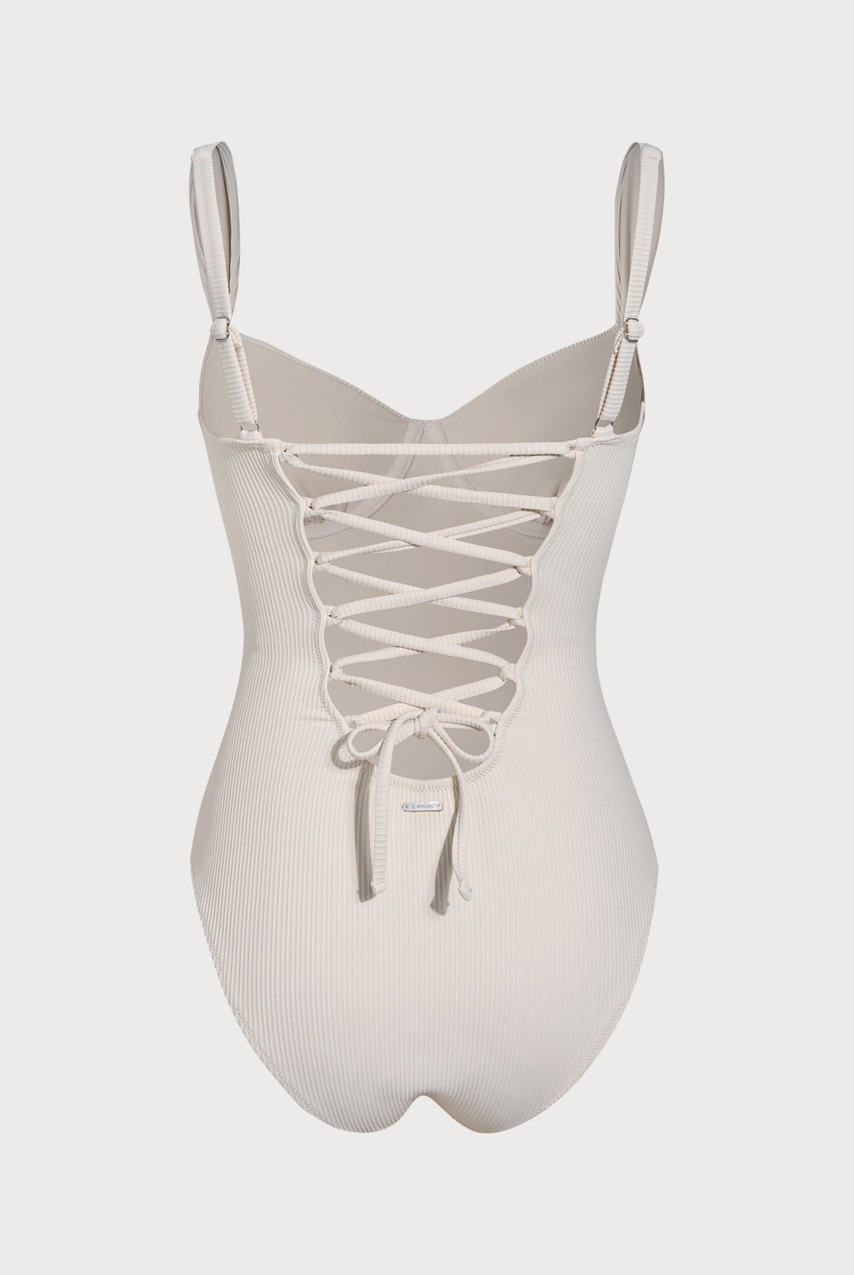 Women Knitted Nylon One Pieces Swimwear Sustainable One-Pieces - BERLOOK