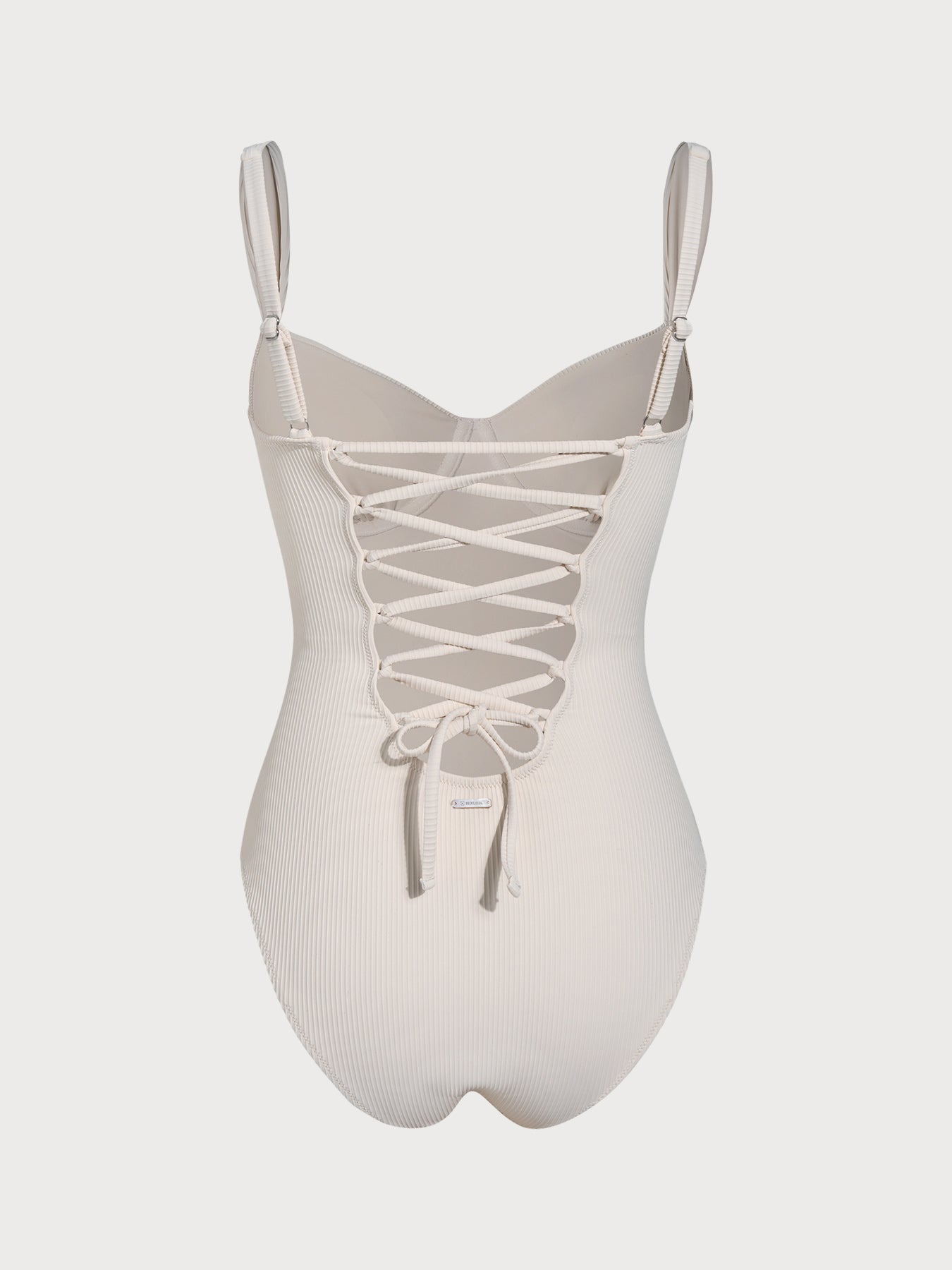 Women Knitted Nylon One Pieces Swimwear Sustainable One-Pieces - BERLOOK