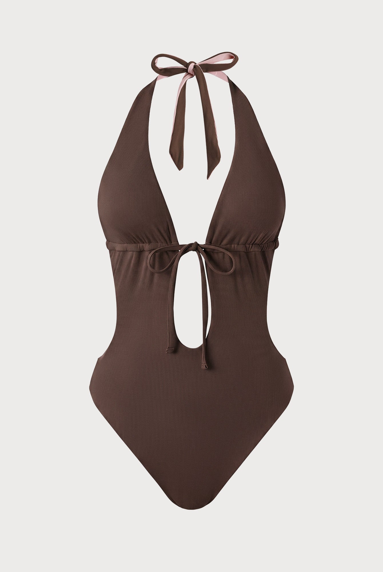 Women Knitted Nylon One Pieces Swimwear Sustainable One-Pieces - BERLOOK