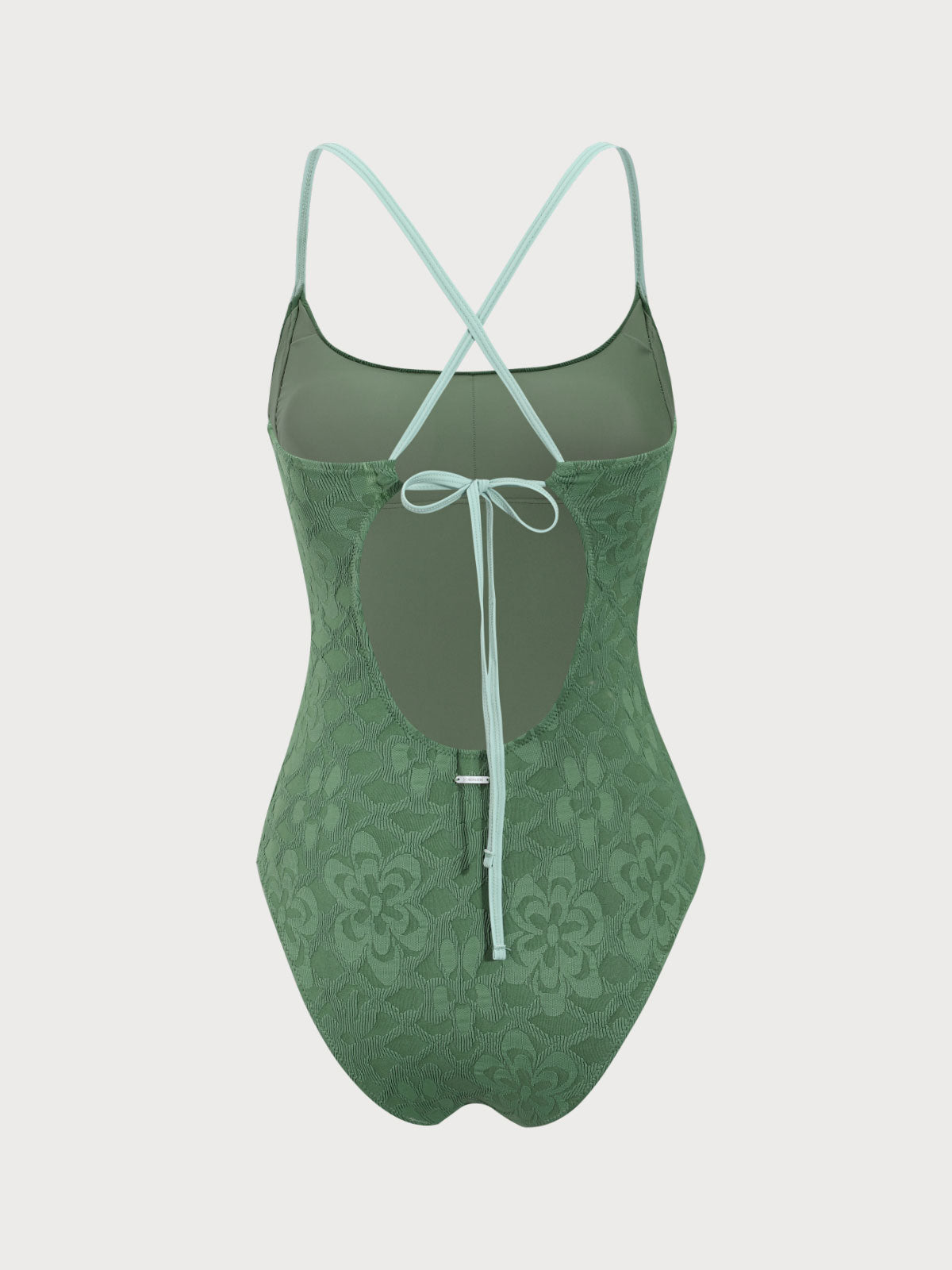 Women Knitted Nylon One Pieces Swimwear Sustainable One-Pieces - BERLOOK