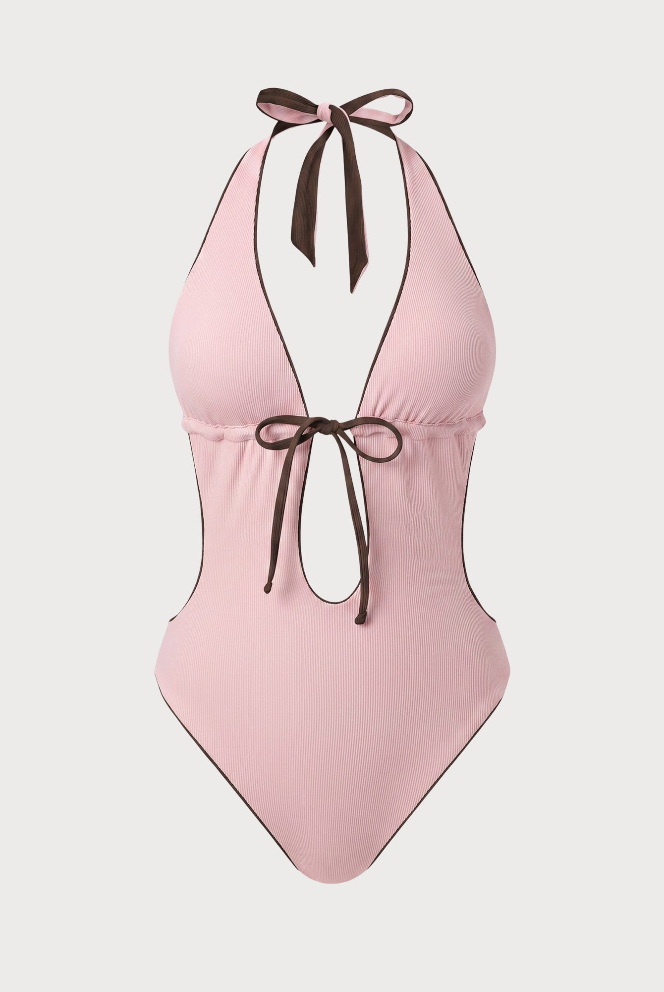 Women Knitted Nylon One Pieces Swimwear Sustainable One-Pieces - BERLOOK