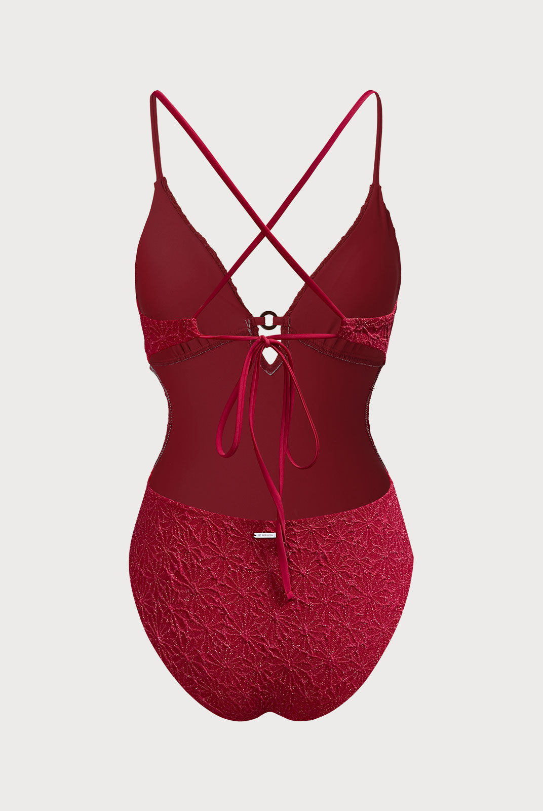 Women Knitted Nylon One Pieces Swimwear Sustainable One-Pieces - BERLOOK
