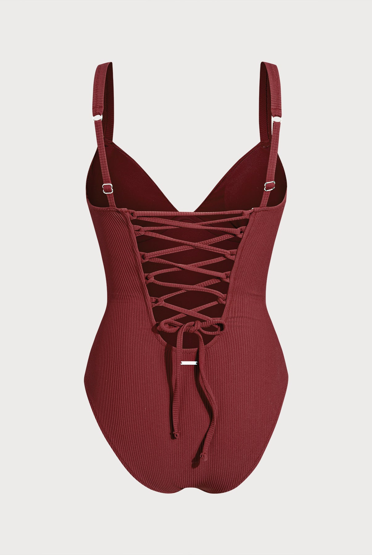 Women Knitted Nylon One Pieces Swimwear Sustainable One-Pieces - BERLOOK