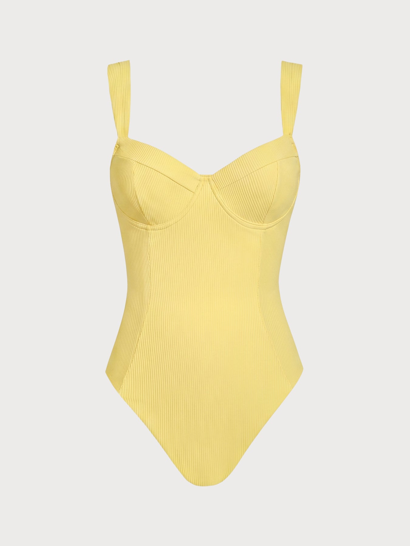 Women Knitted Nylon One Pieces Swimwear Sustainable One-Pieces - BERLOOK