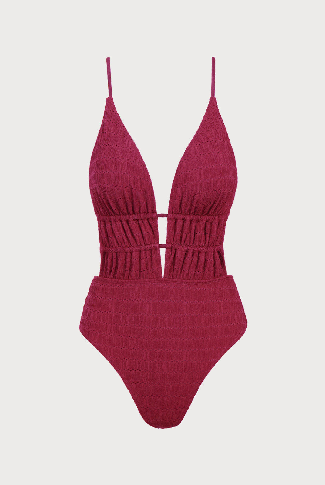 Women Knitted Nylon One Pieces Swimwear Sustainable One-Pieces - BERLOOK