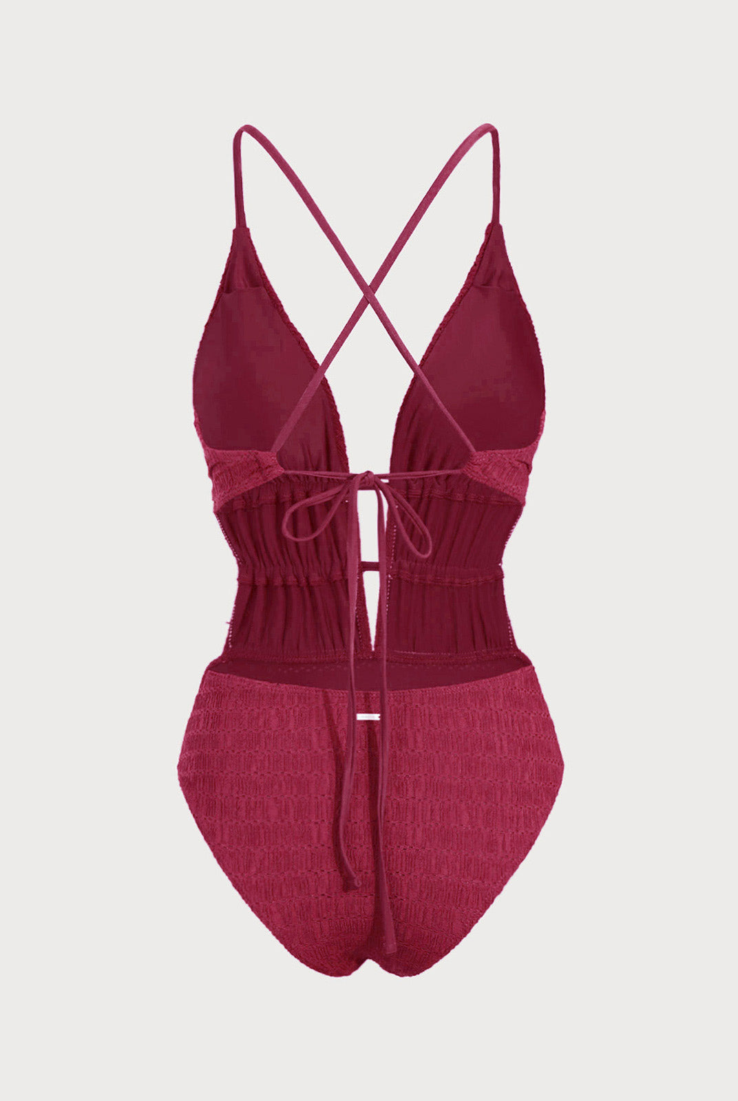 Women Knitted Nylon One Pieces Swimwear Sustainable One-Pieces - BERLOOK