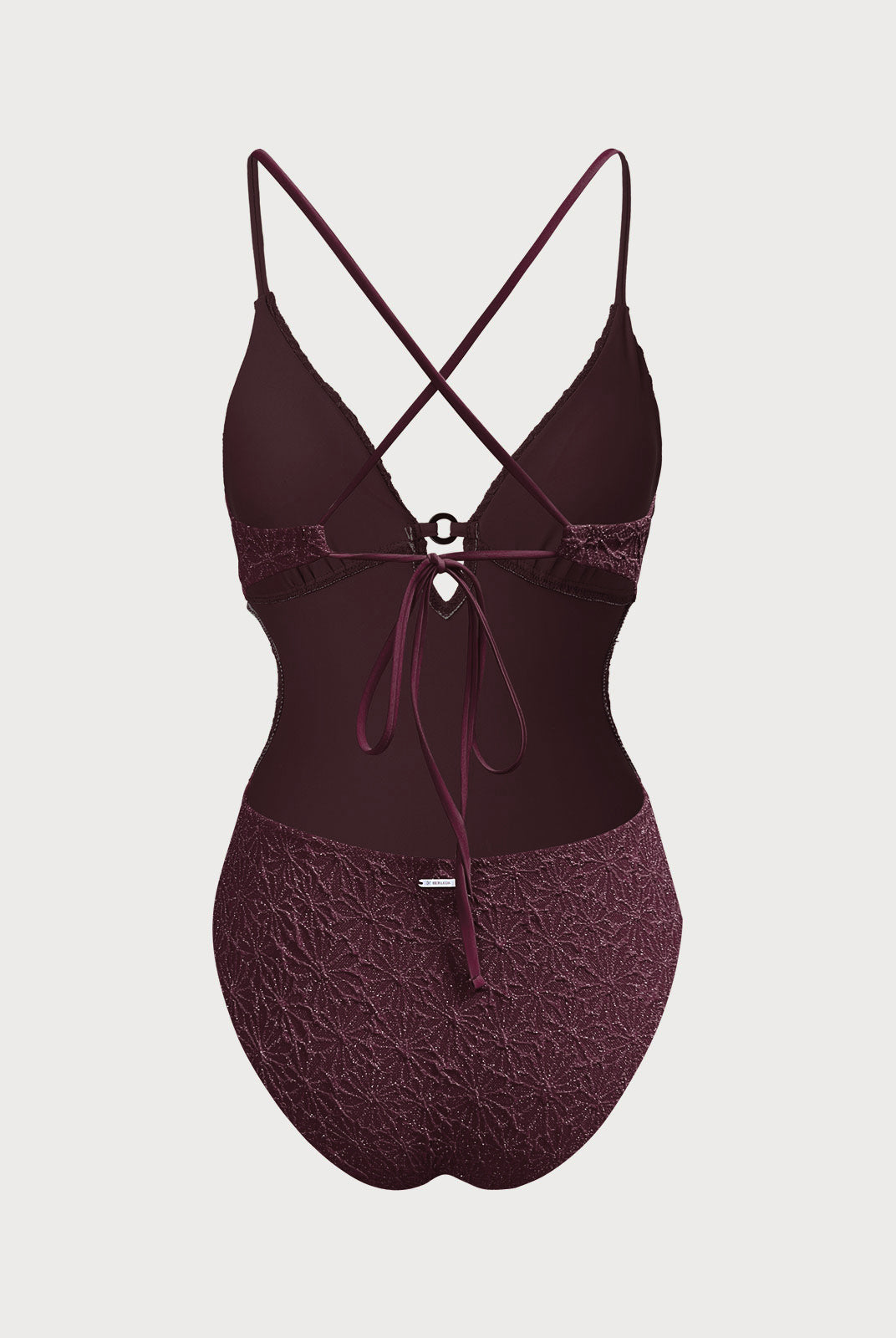 Women Knitted Nylon One Pieces Swimwear Sustainable One-Pieces - BERLOOK