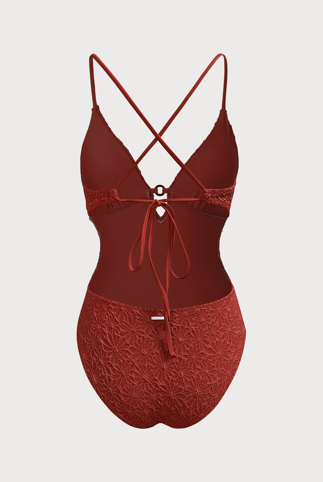 Women Knitted Nylon One Pieces Swimwear Sustainable One-Pieces - BERLOOK