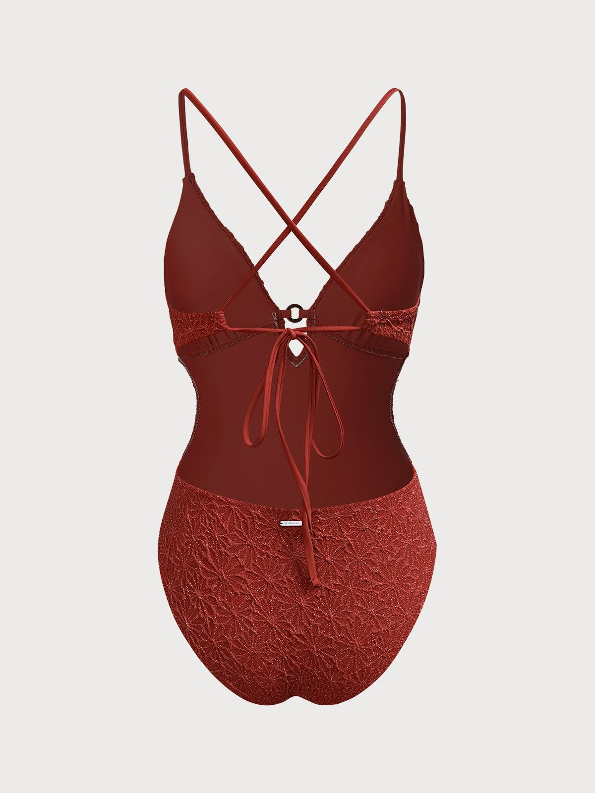 Women Knitted Nylon One Pieces Swimwear Sustainable One-Pieces - BERLOOK