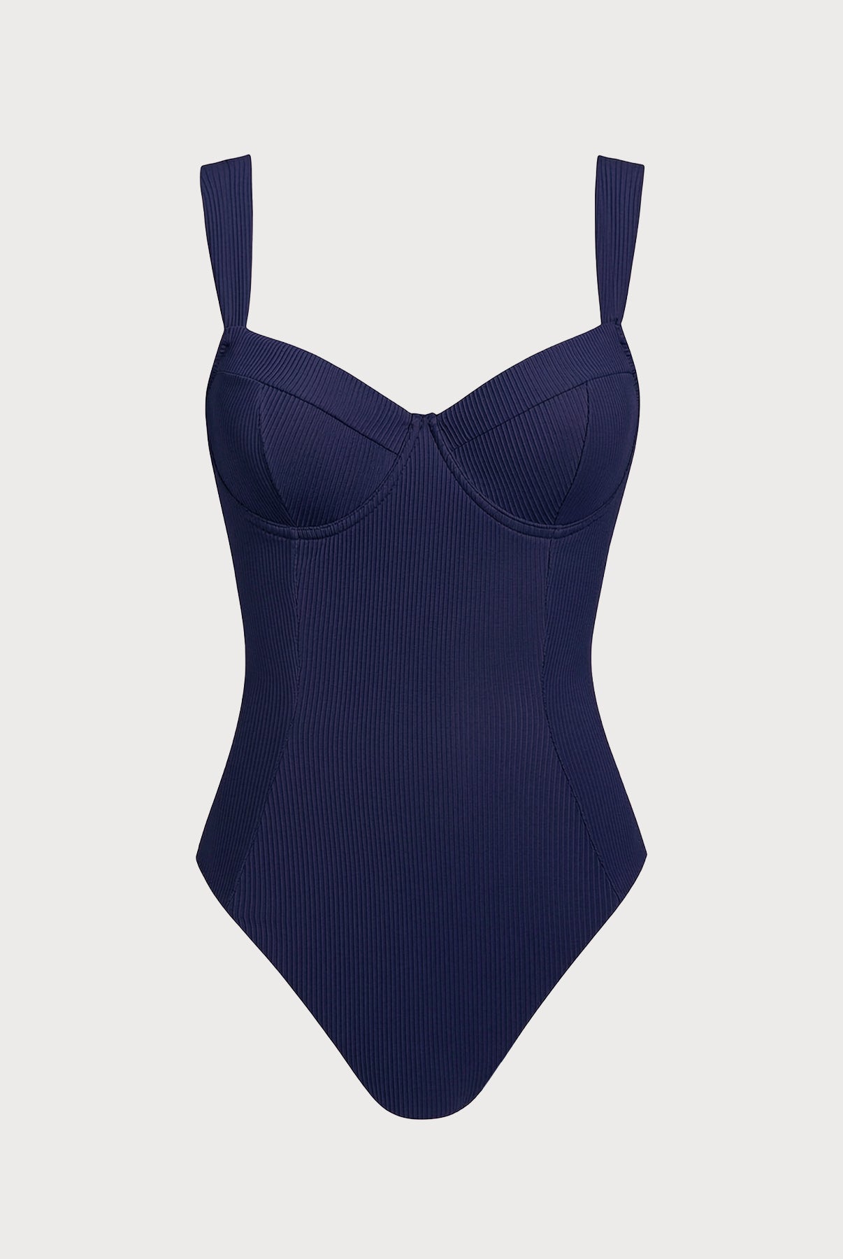 Women Knitted Nylon One Pieces Swimwear Sustainable One-Pieces - BERLOOK