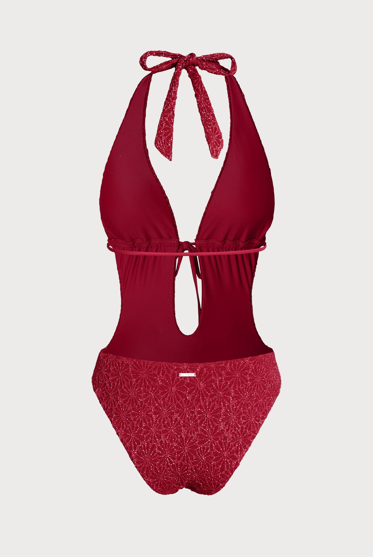Women Knitted Nylon One Pieces Swimwear Sustainable One-Pieces - BERLOOK