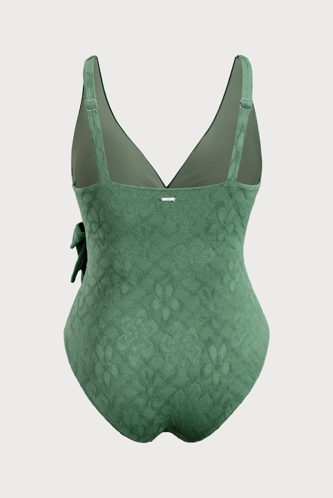 Women Knitted Nylon One Pieces Swimwear Sustainable Plus Size One-Pieces - BERLOOK